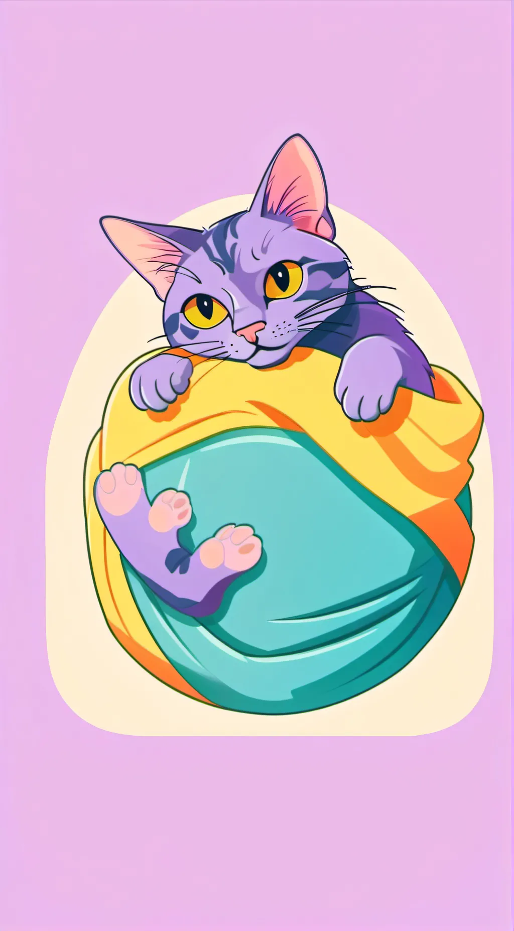 ai character: Catnap background