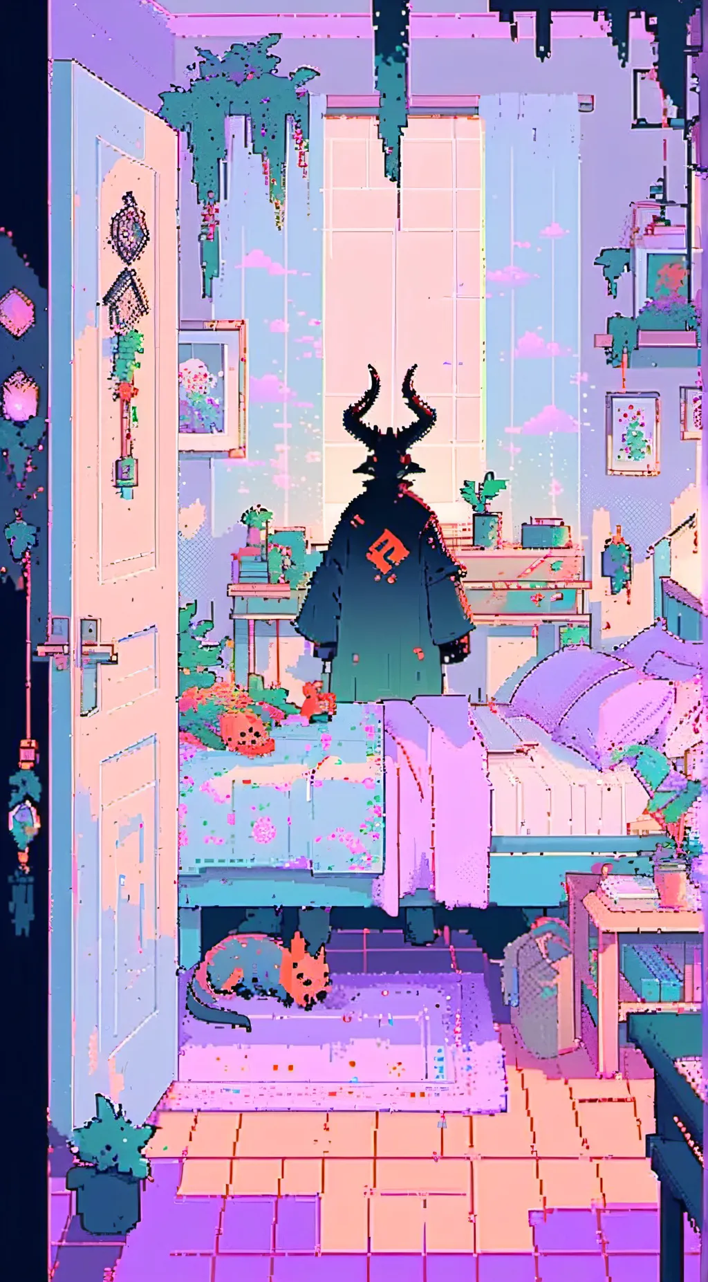 ai character: Victoria background