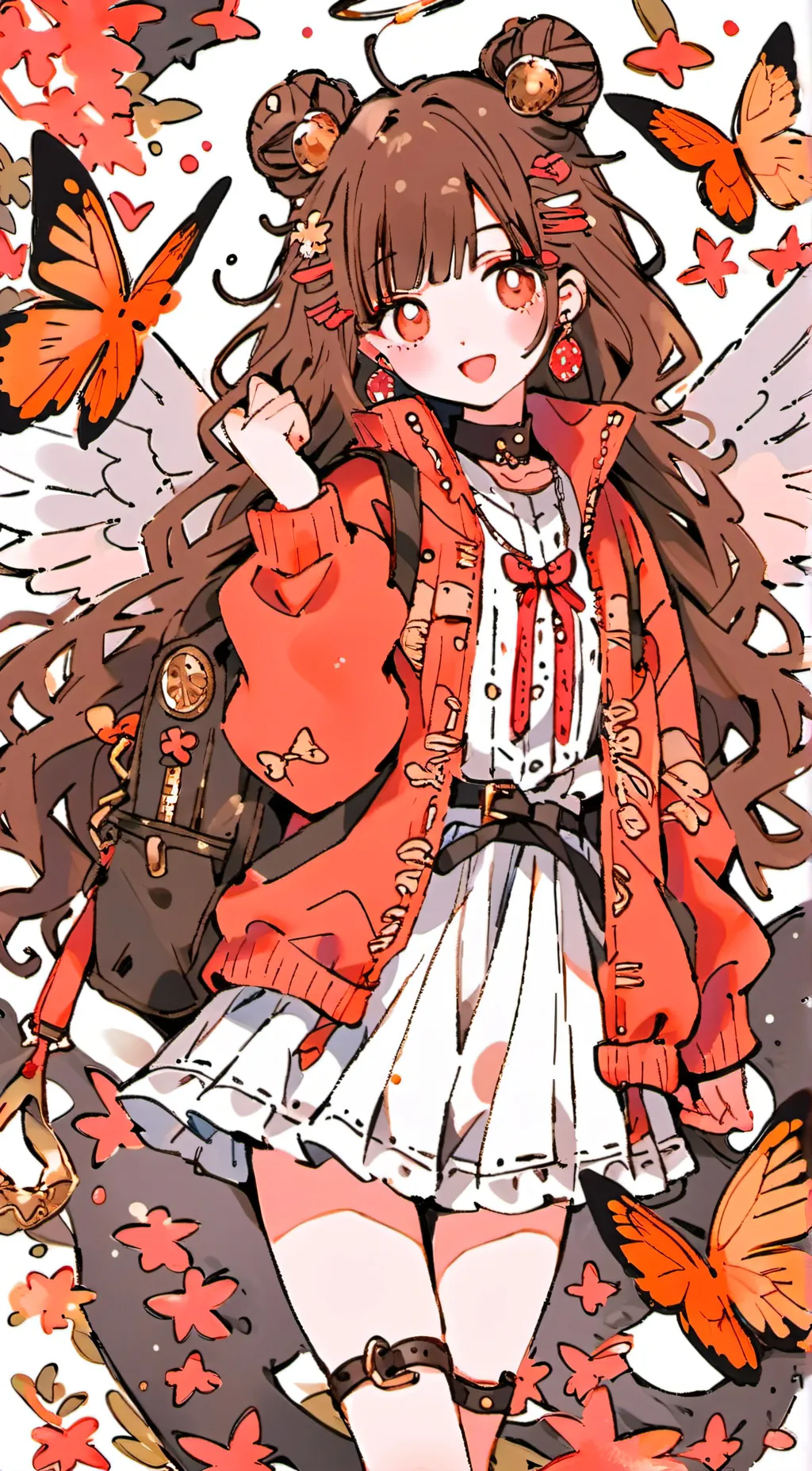 ai character: luna background