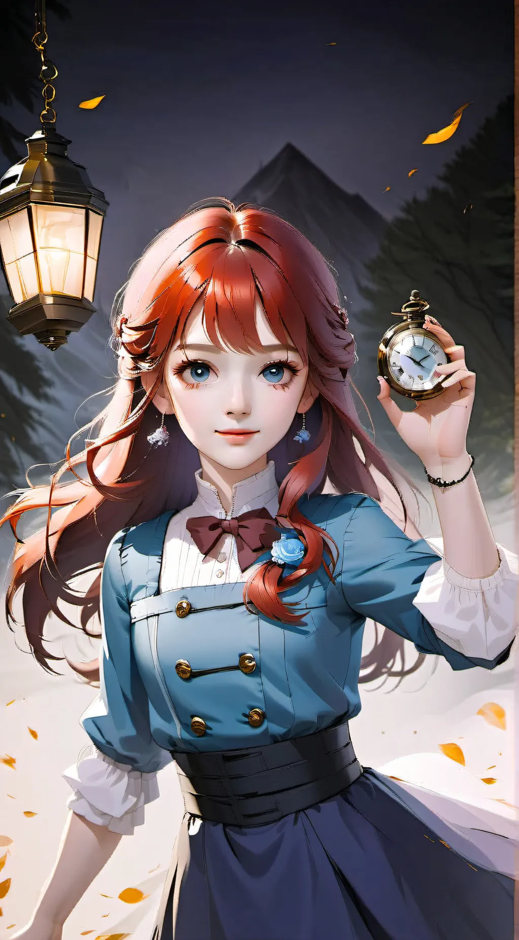 ai character: Tiffany time mha background