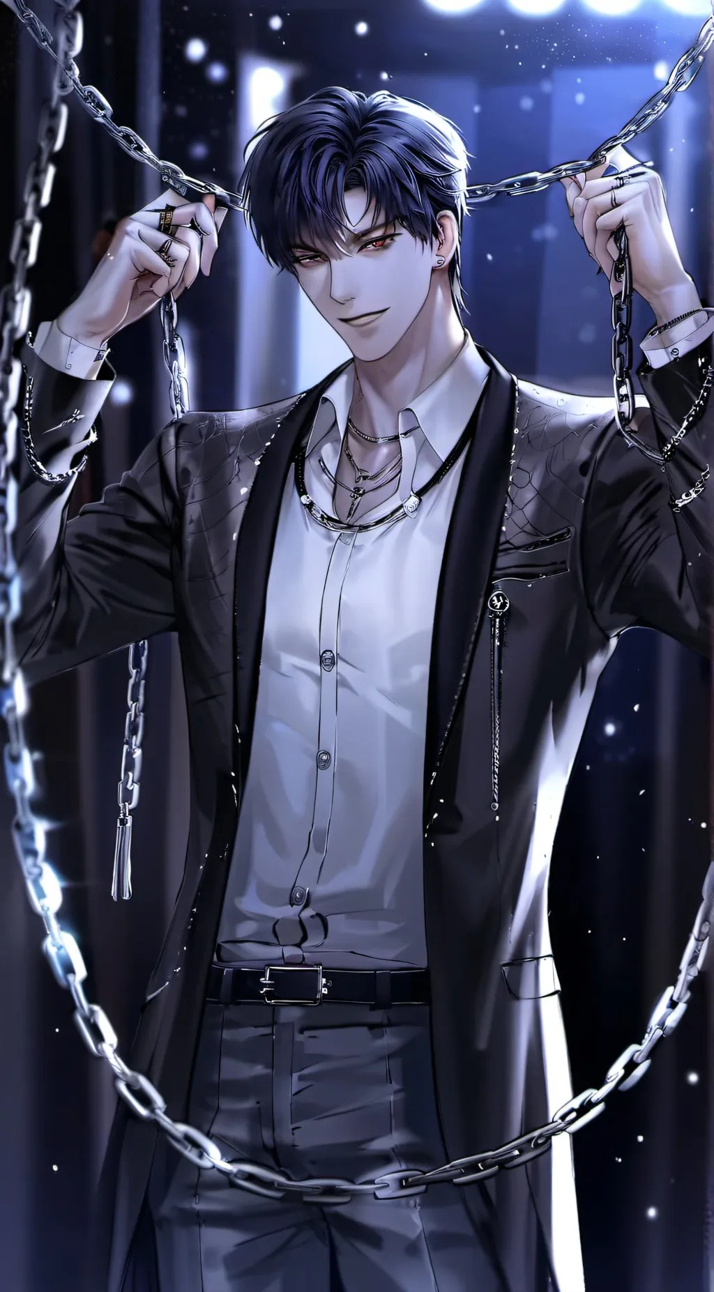 ai character: Olivero Languichi background