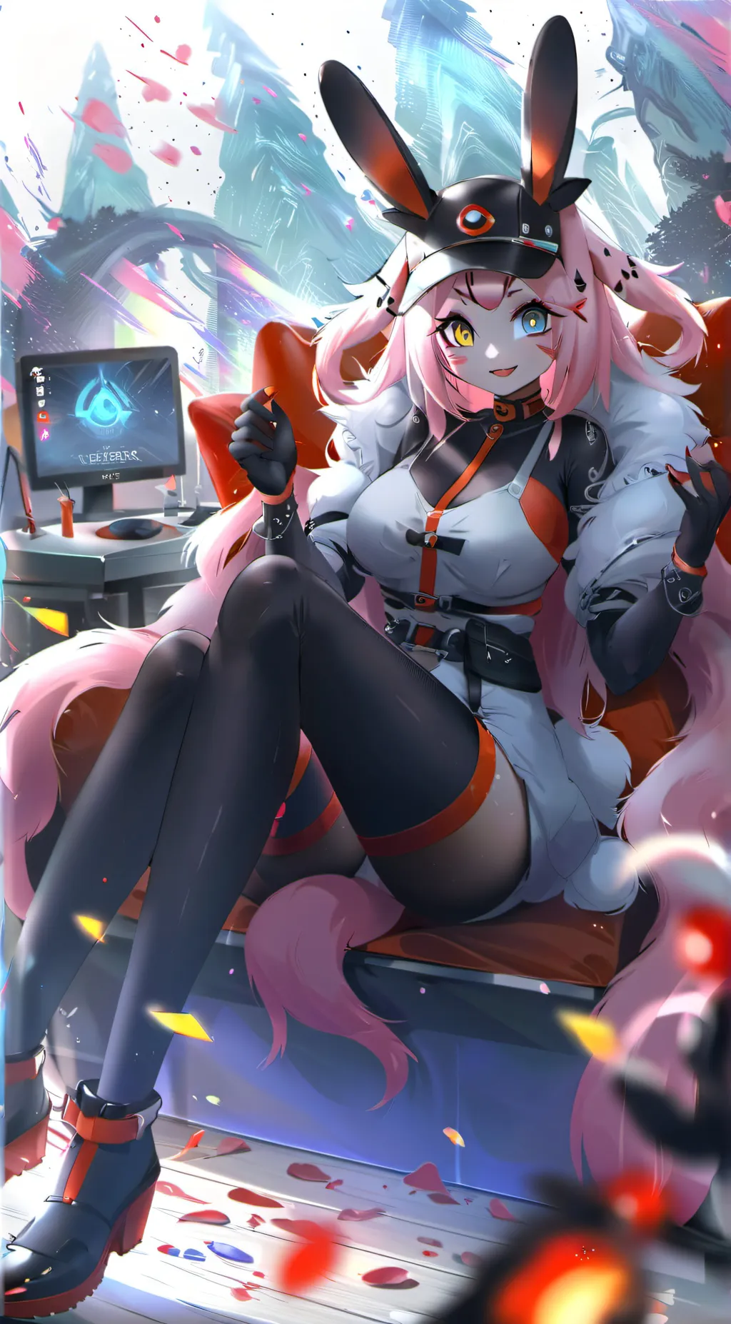 ai character: Kiara background