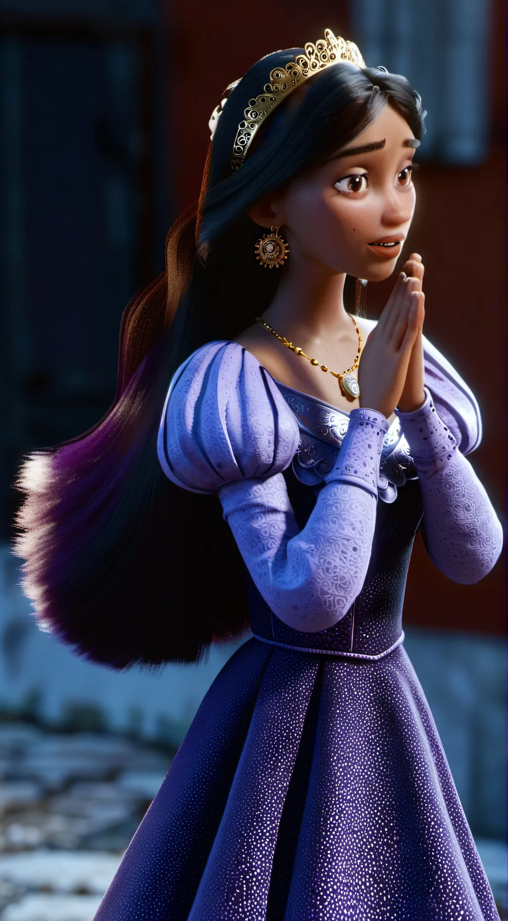 ai character: Asha  background