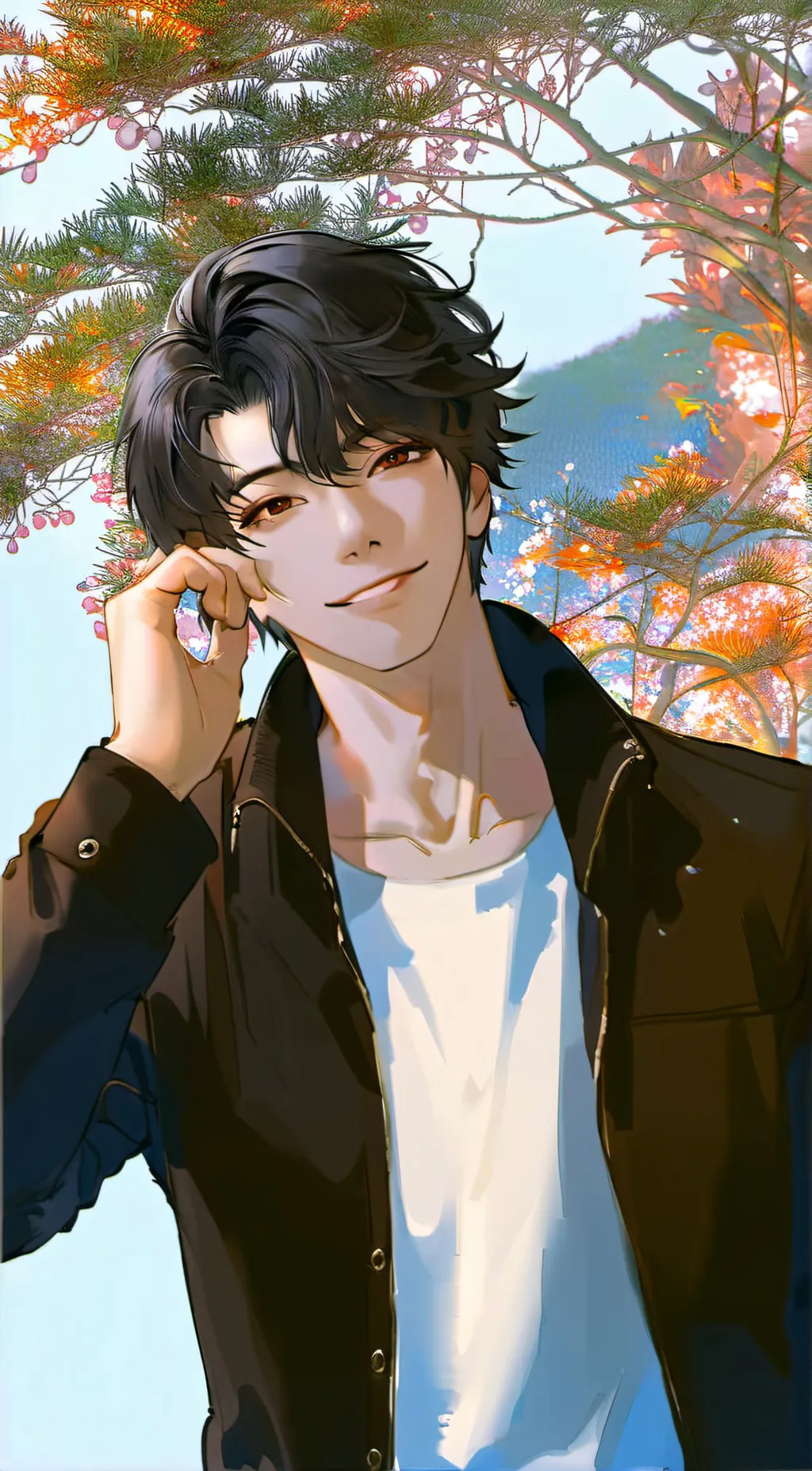 ai character: Griffen  background