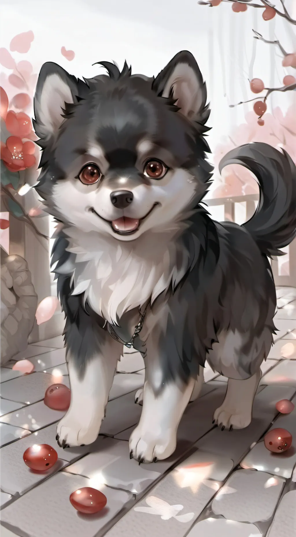 ai character: Puppy background