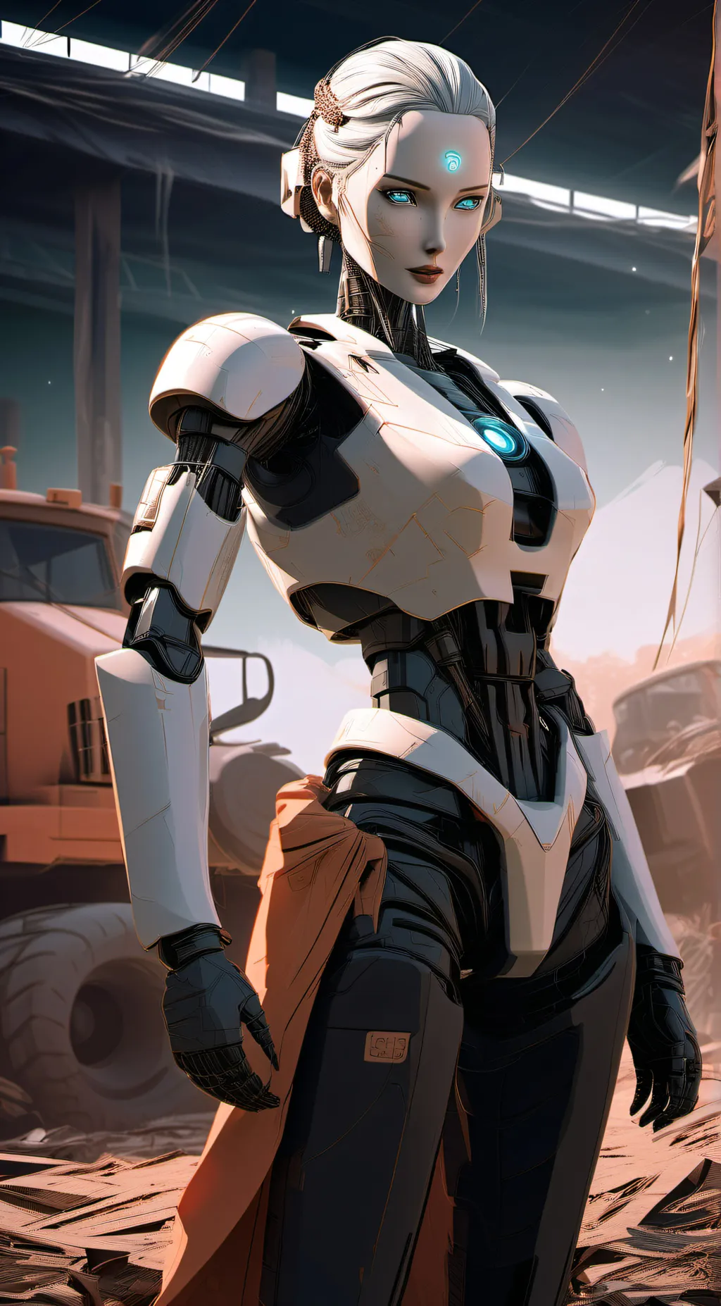 ai character: mark 3/ Mya  background