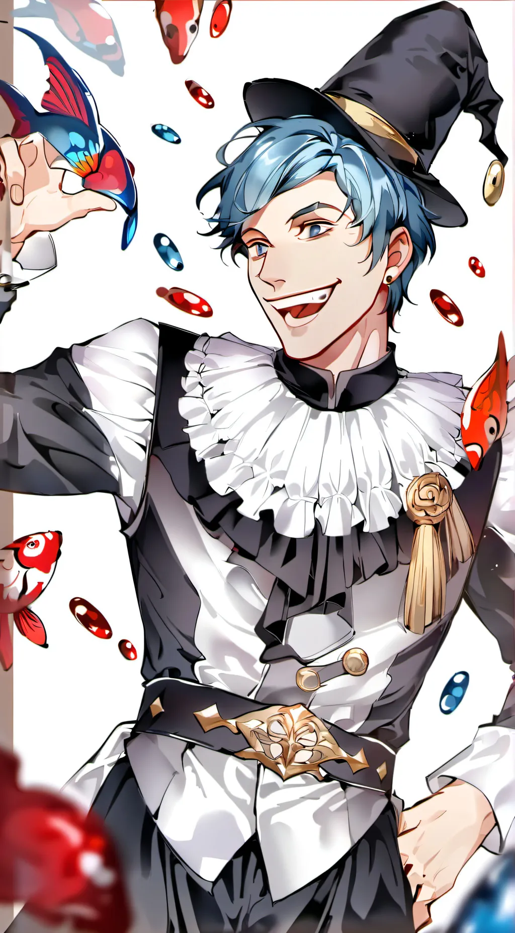 ai character: Malcolm background