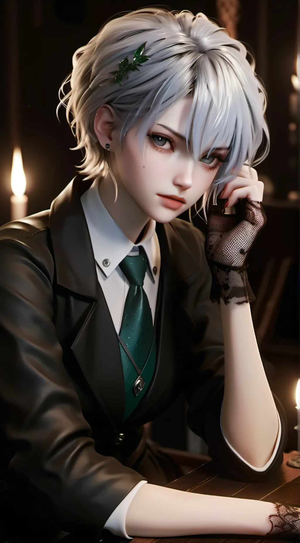 ai character: 현아(Hyeona) background