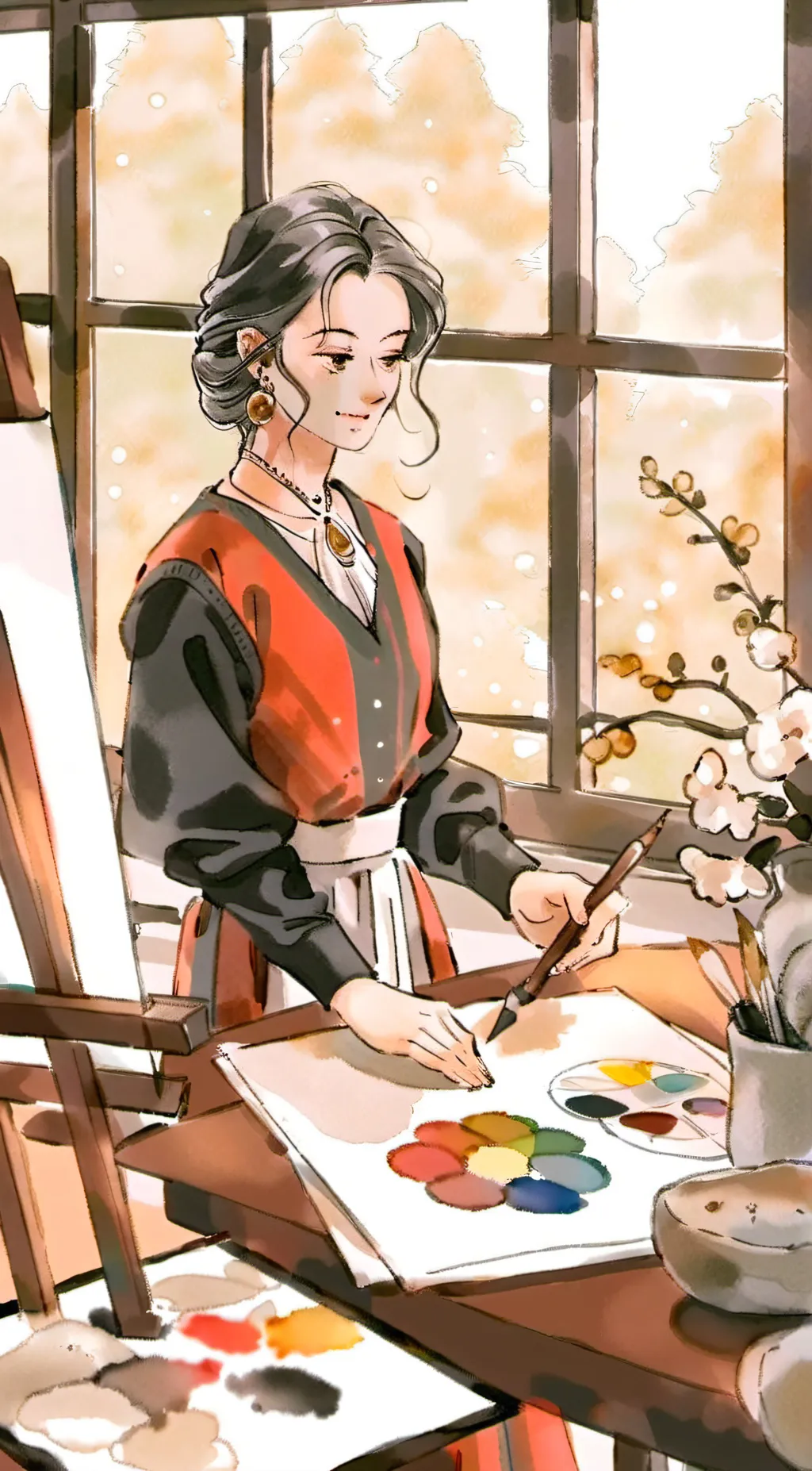 ai character: talkior  background