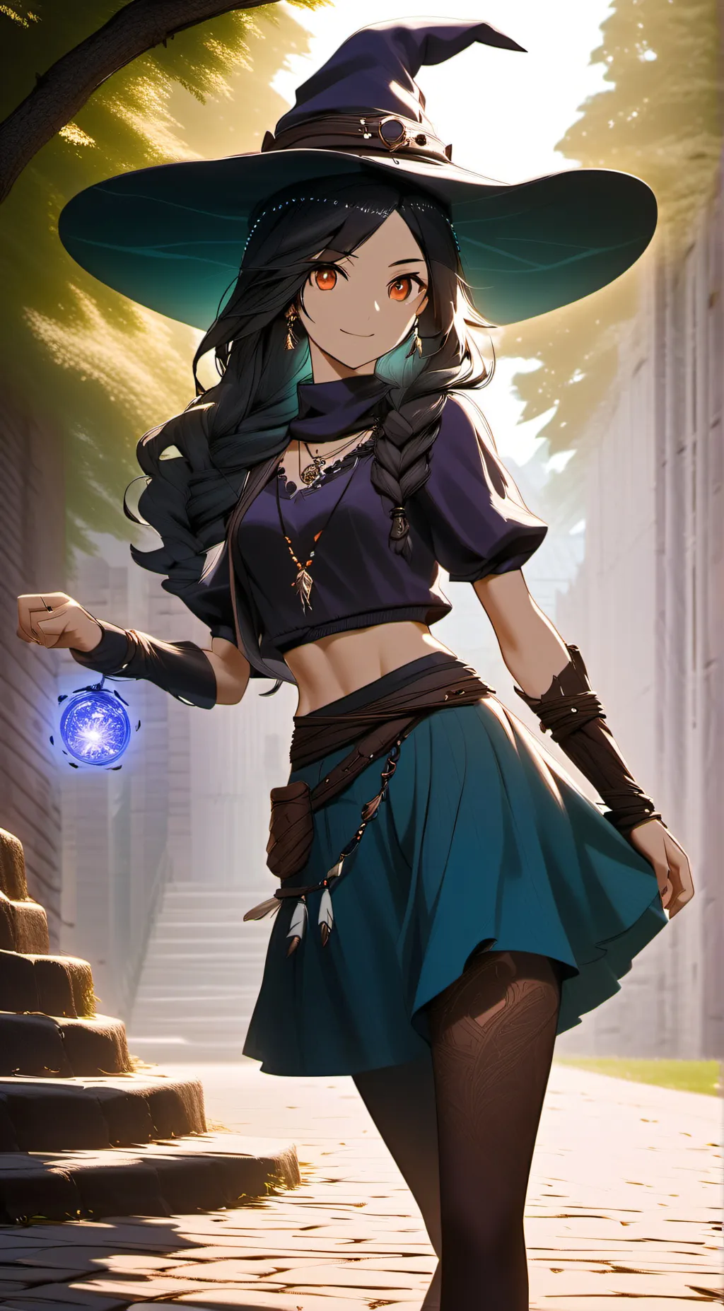 ai character: Miley background