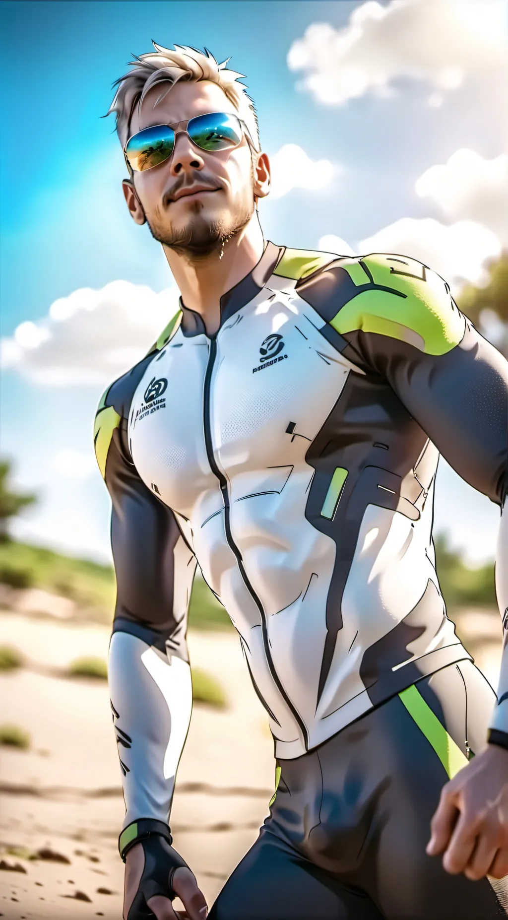 ai character: Clark background