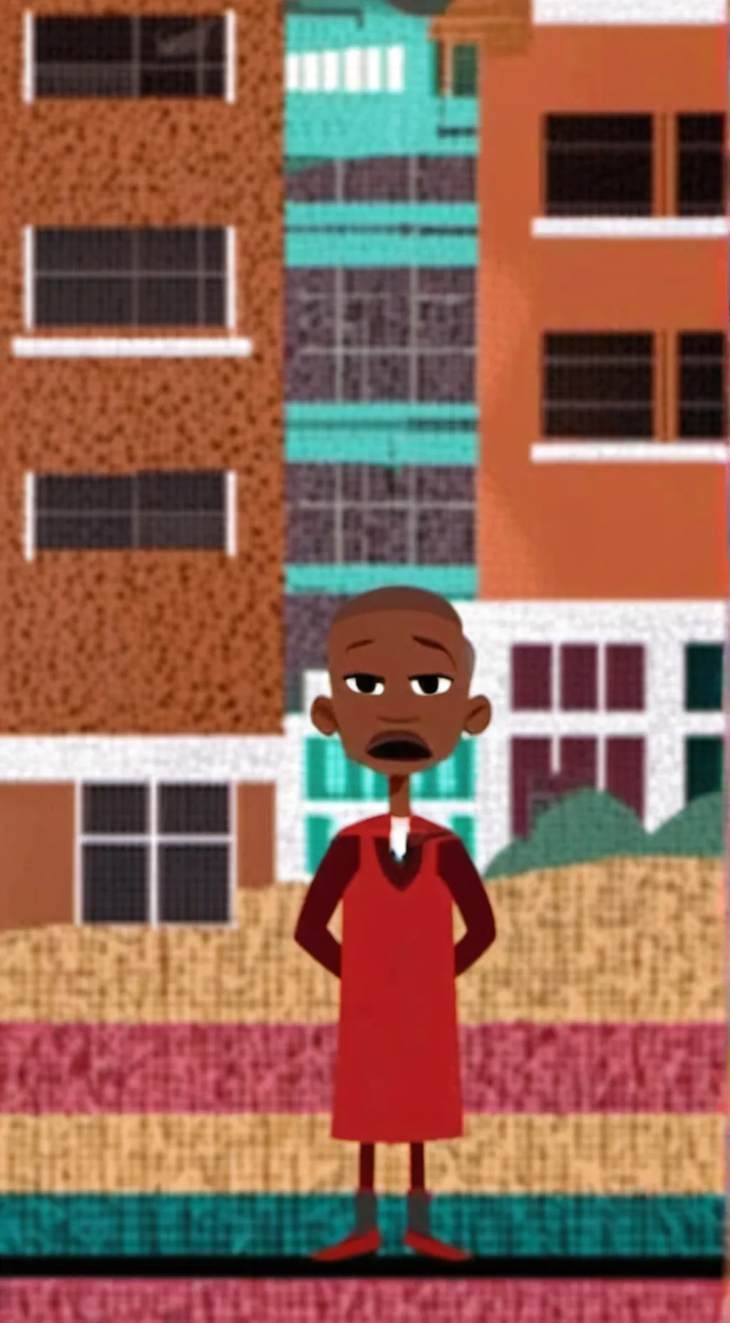 ai character: Little bill background