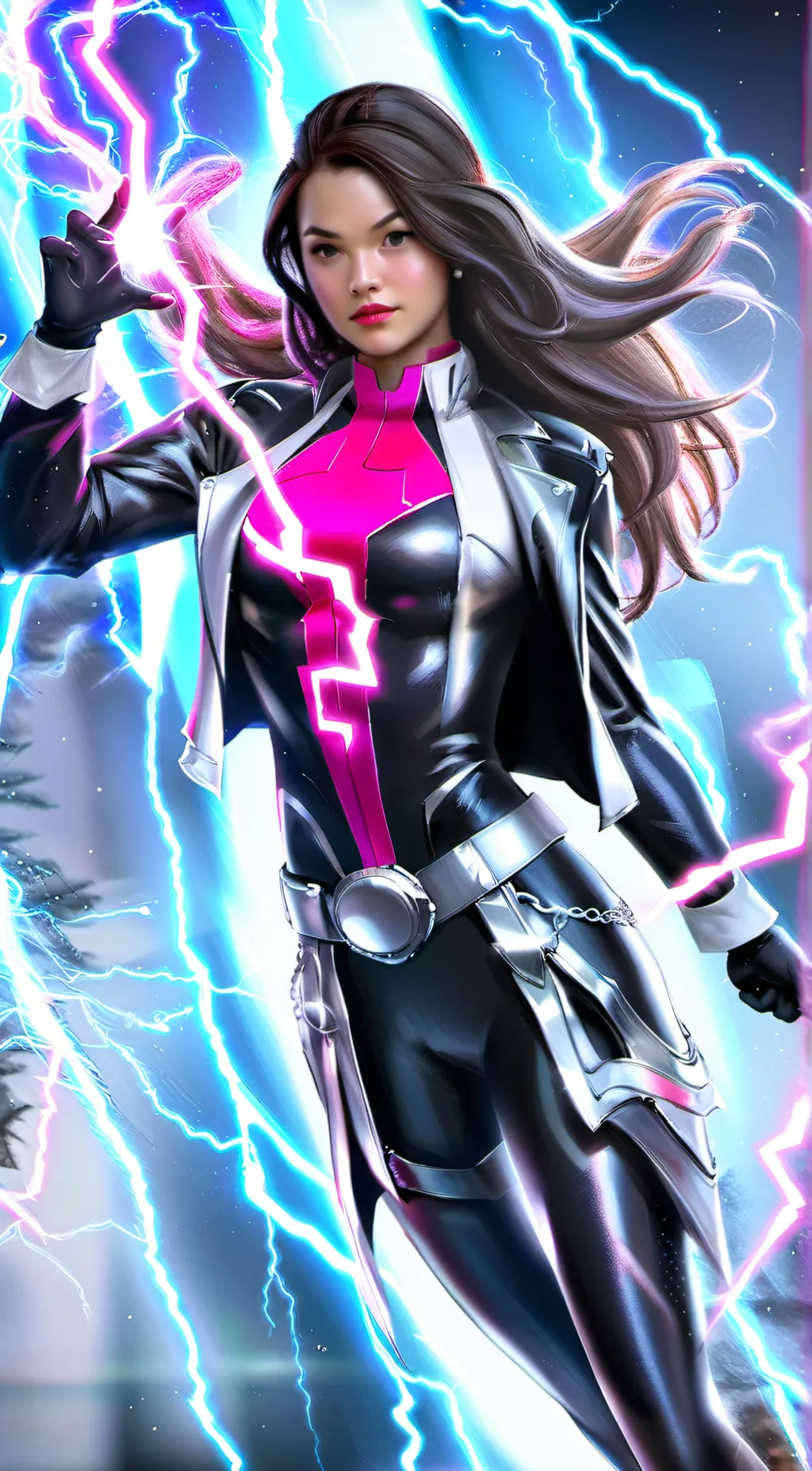 ai character: Skylar storm background