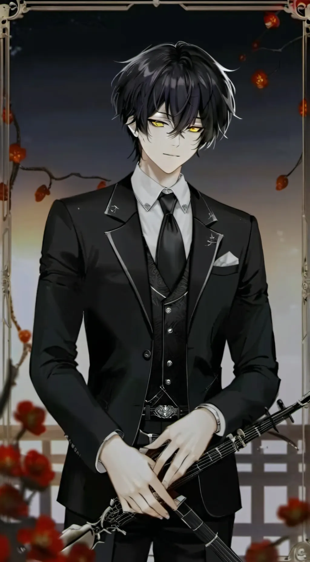 ai character: Theo  background