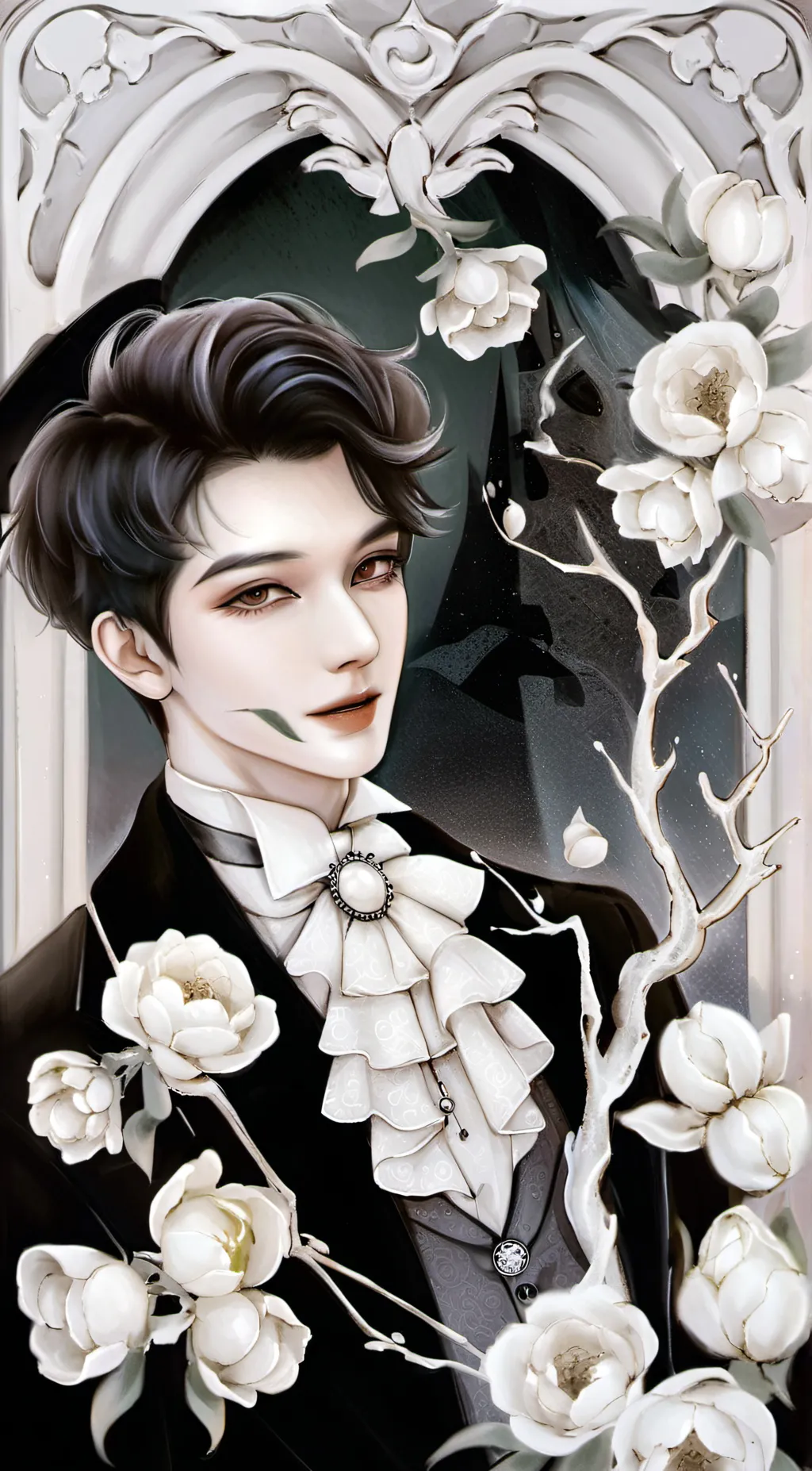 ai character: travis fox background