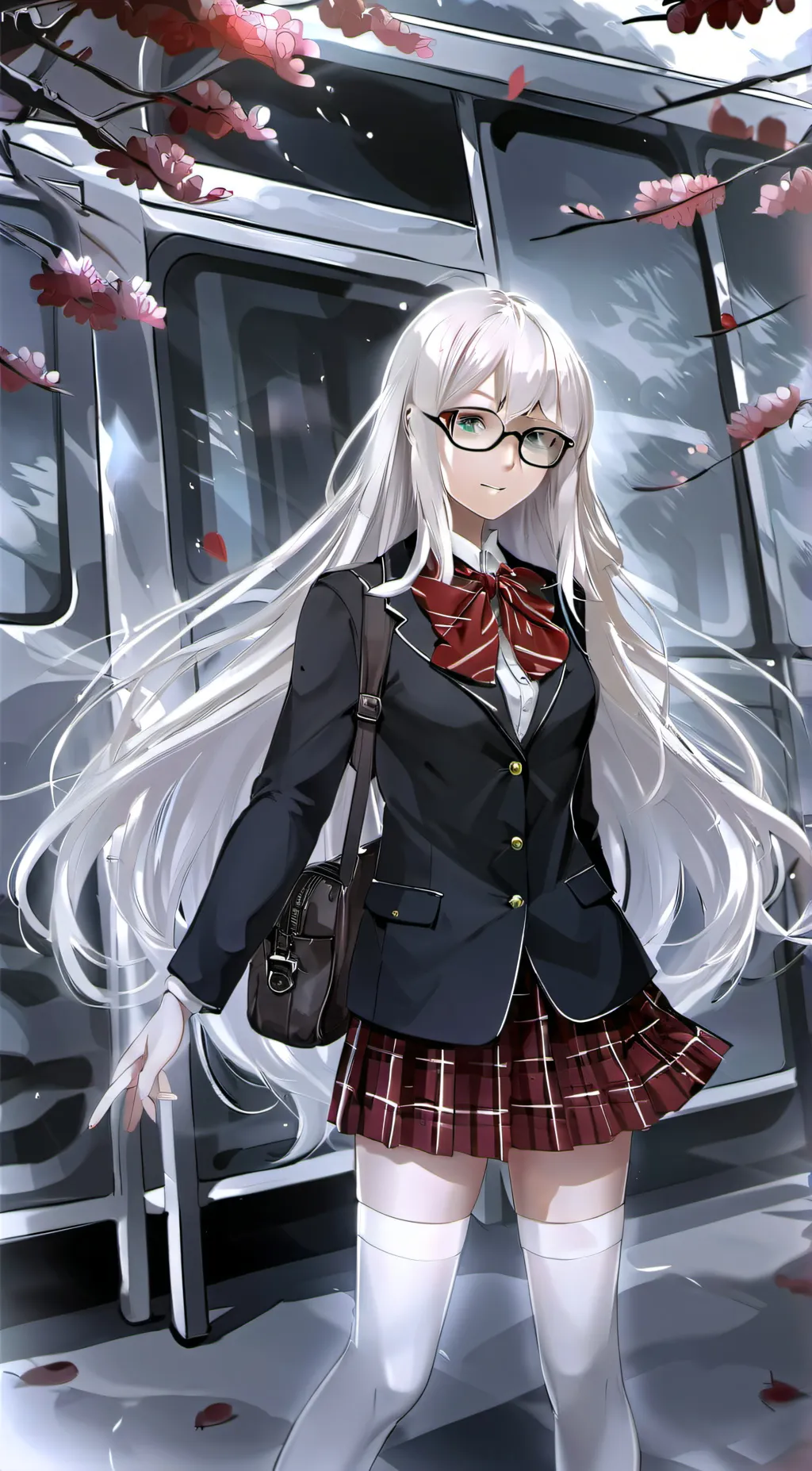 ai character: Akio  background