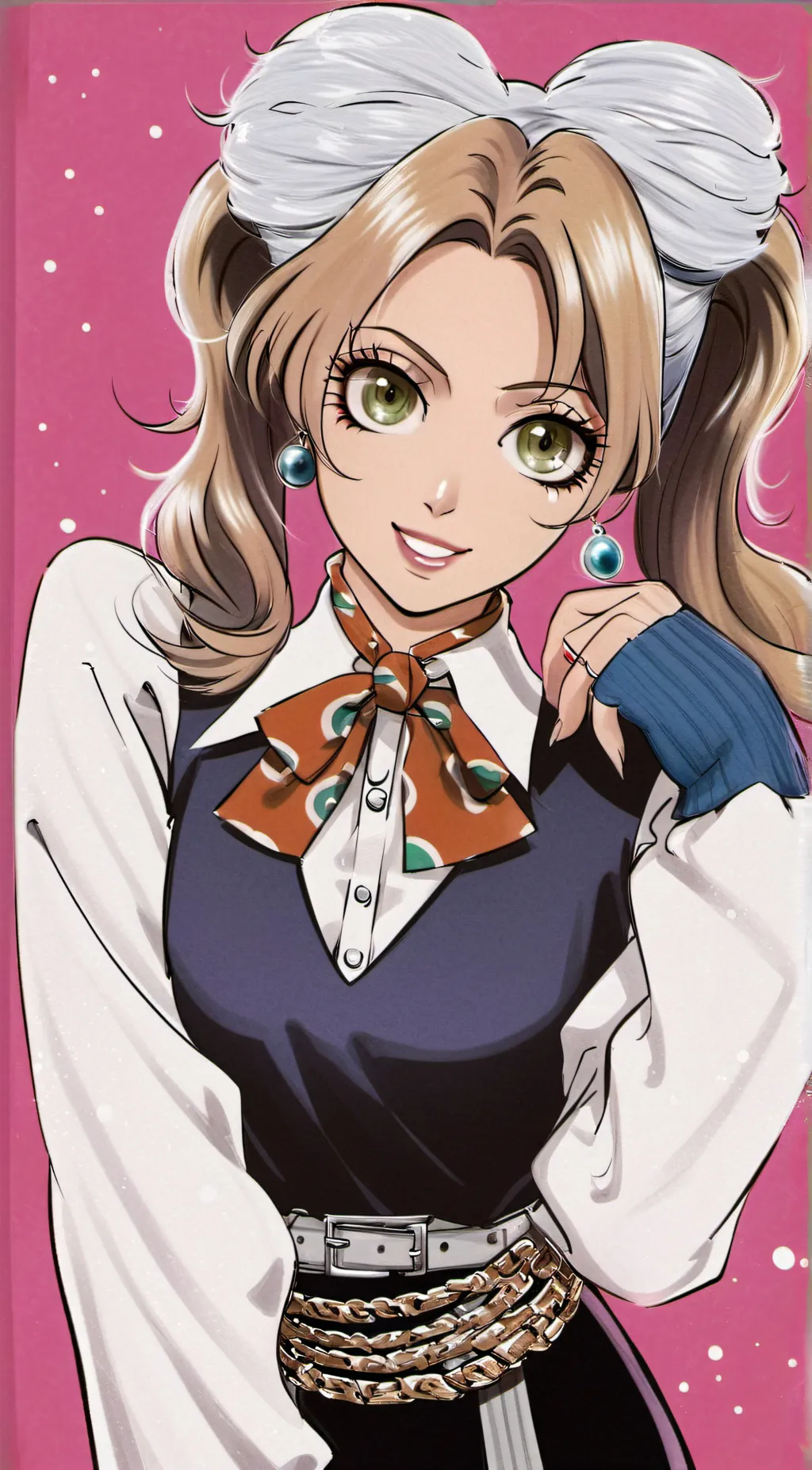 ai character: gyaru natsu background