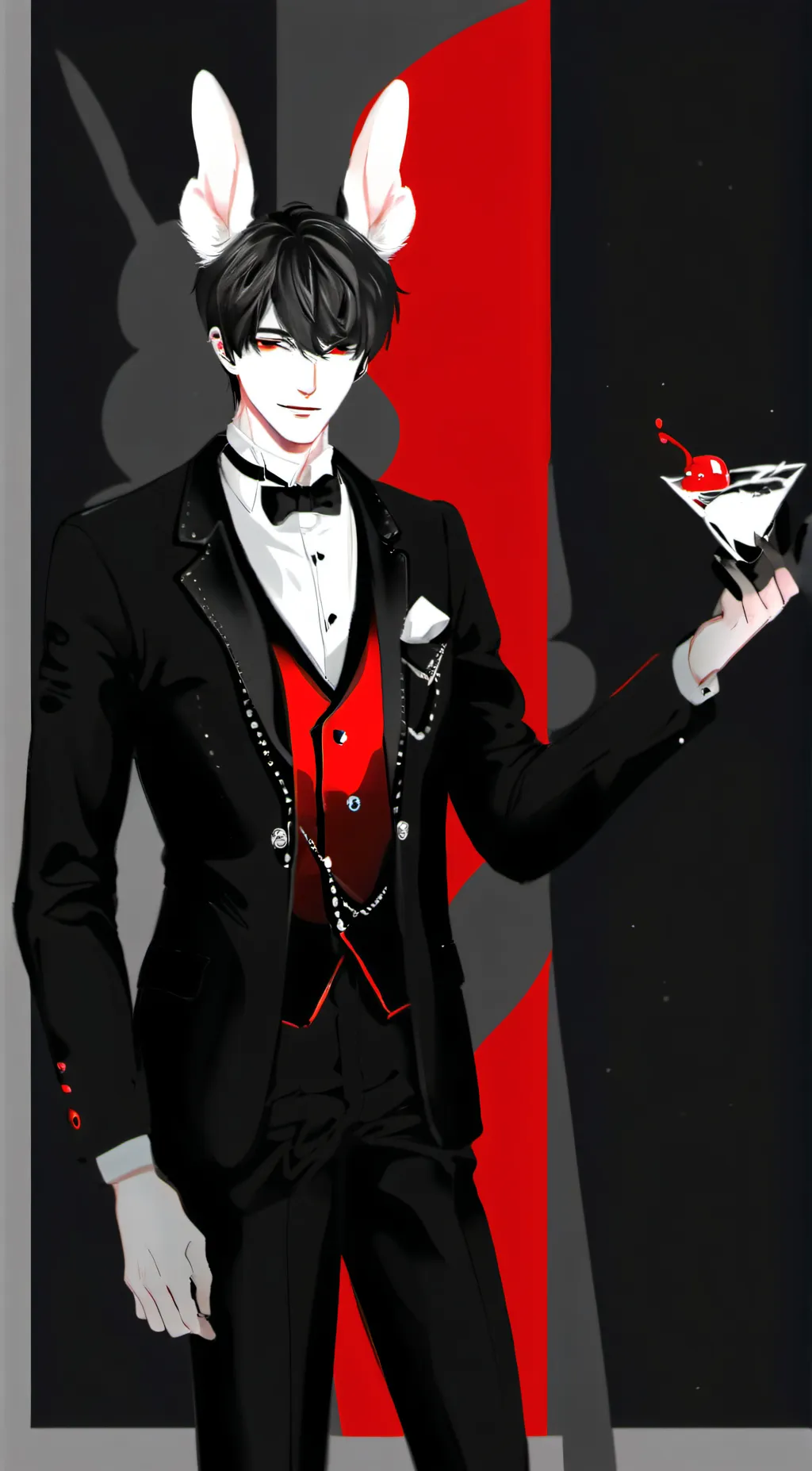 ai character: Mr hopps :) background