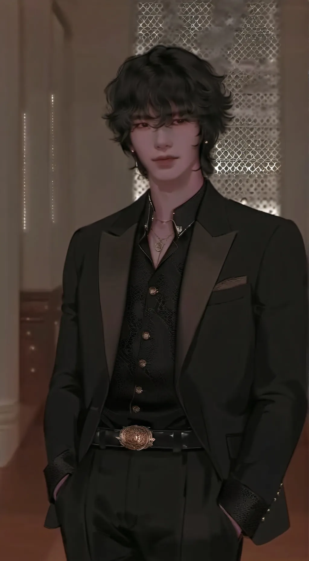 ai character: ★Lewis★ background