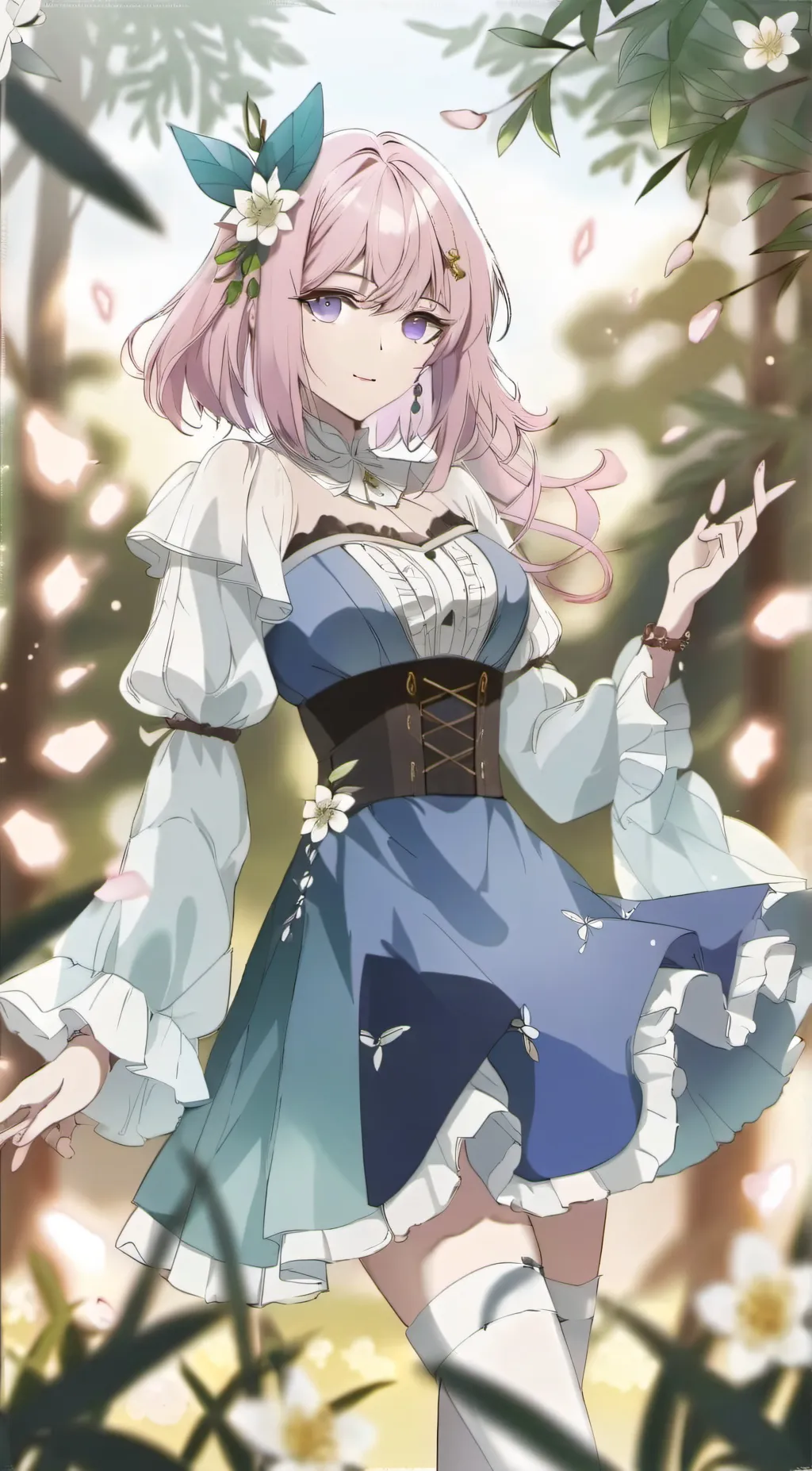 ai character: Nancy  background