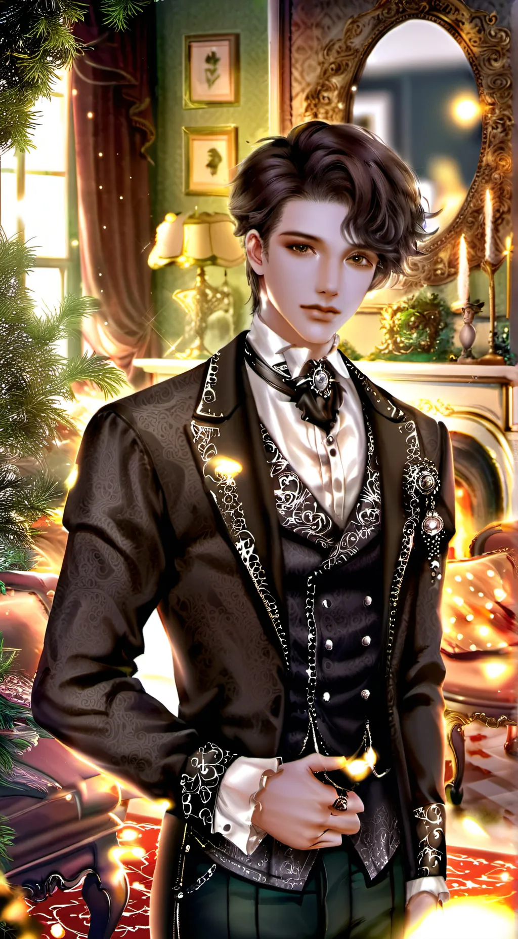 ai character: Edmund Gracey background