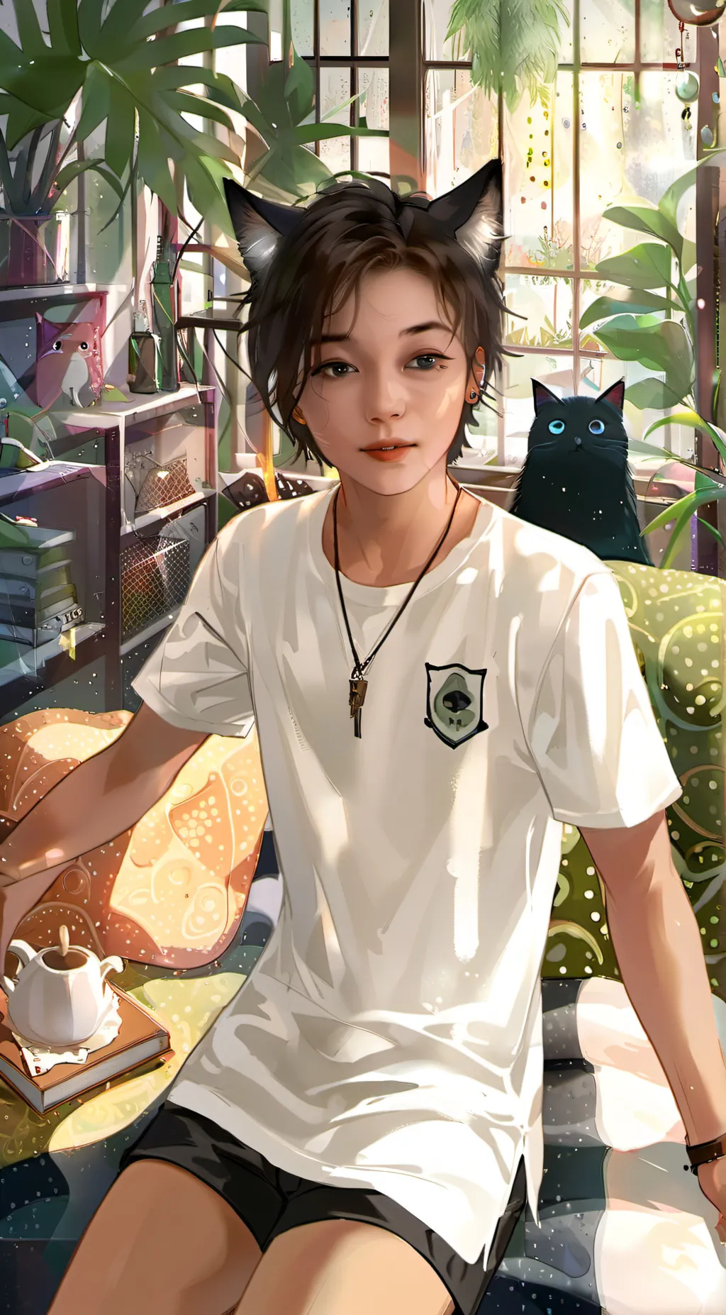 ai character: Nacey background