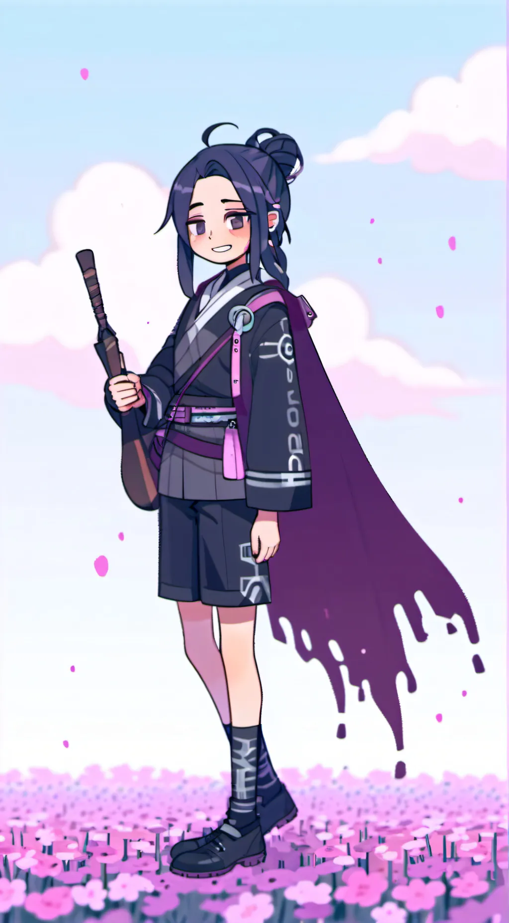 ai character: Rose background