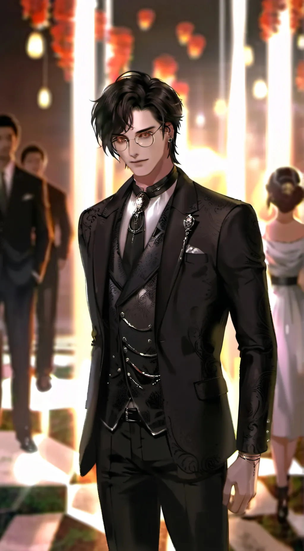 ai character: Damian background