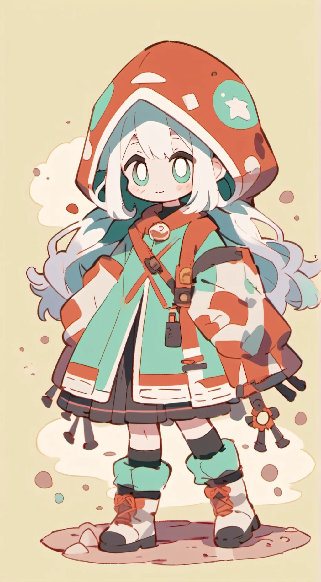 ai character: Luna background