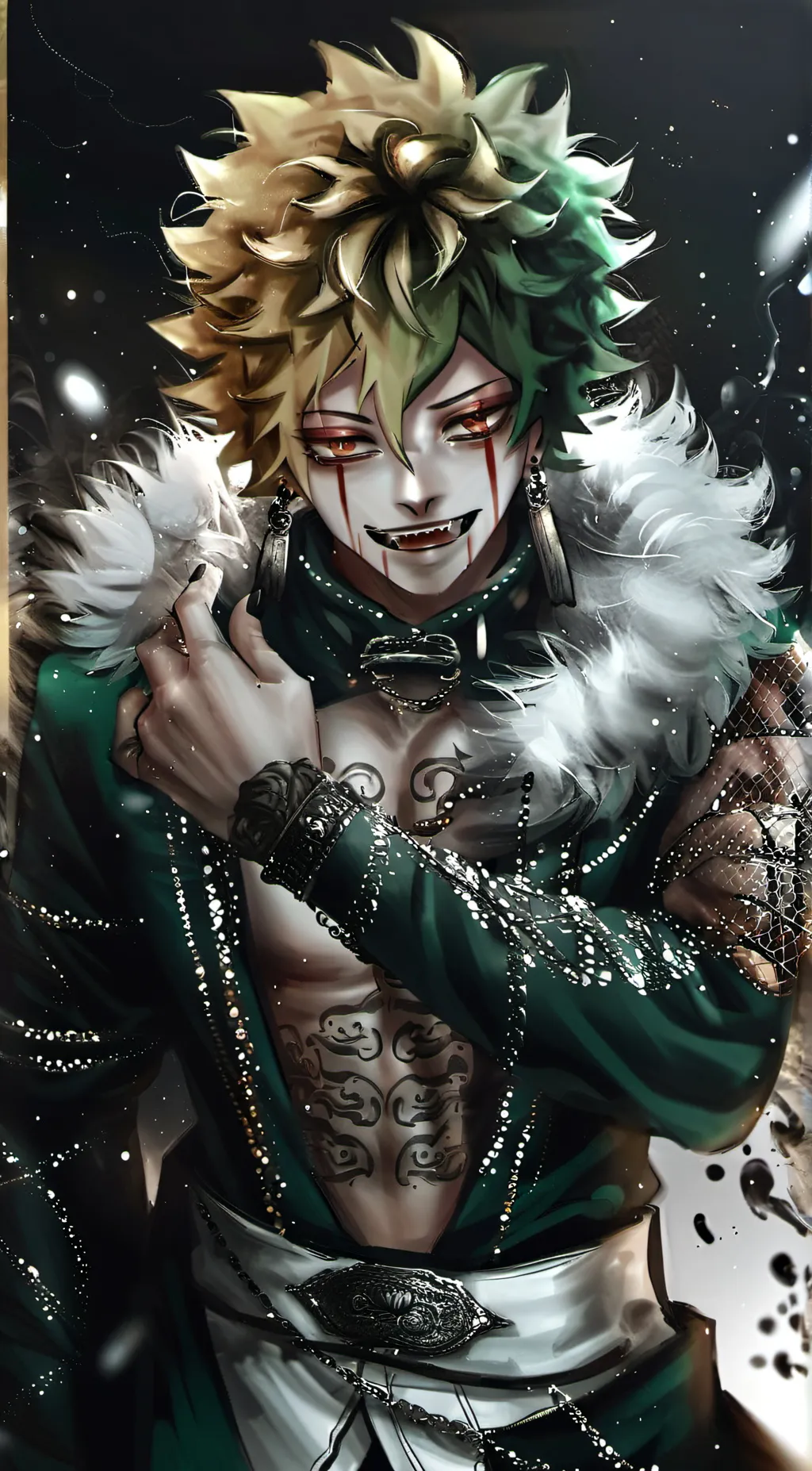 ai character: Gyutaro  background