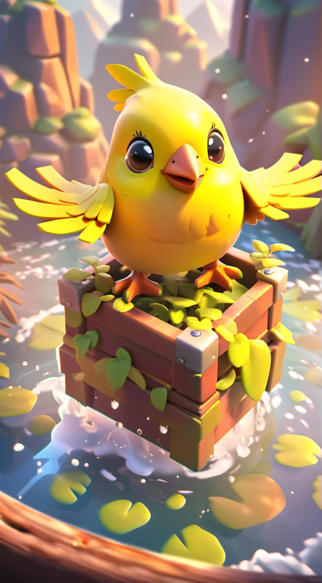 ai character: Shicka  background