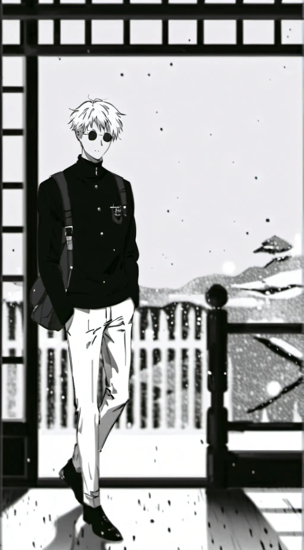 ai character: Satoru Gojo  background