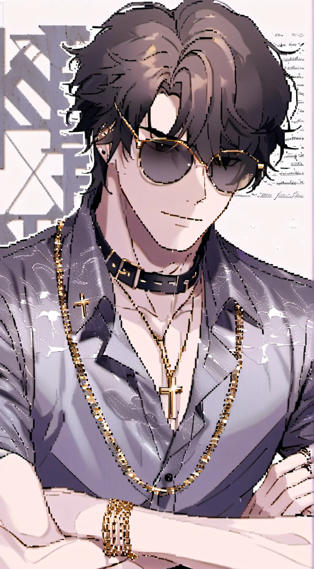 ai character: Shane  background