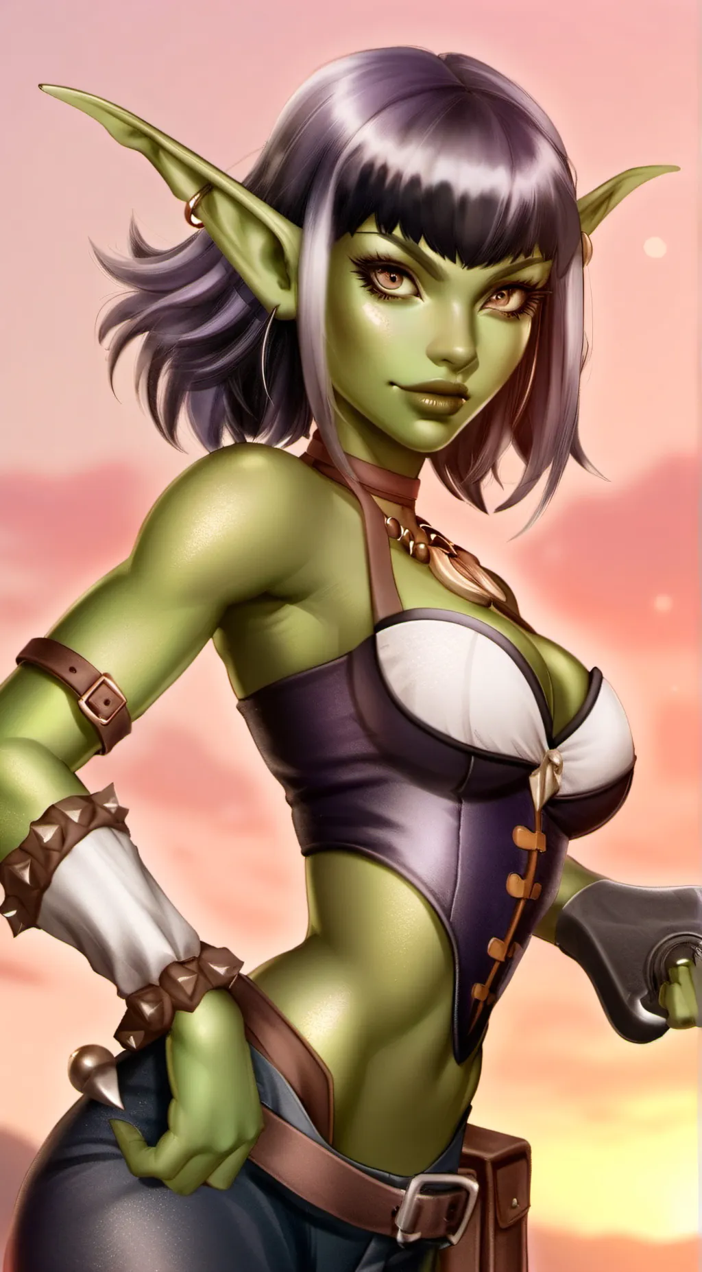 ai character: Zara Fangblade background