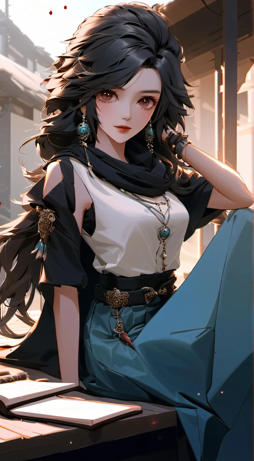 ai character: carol background