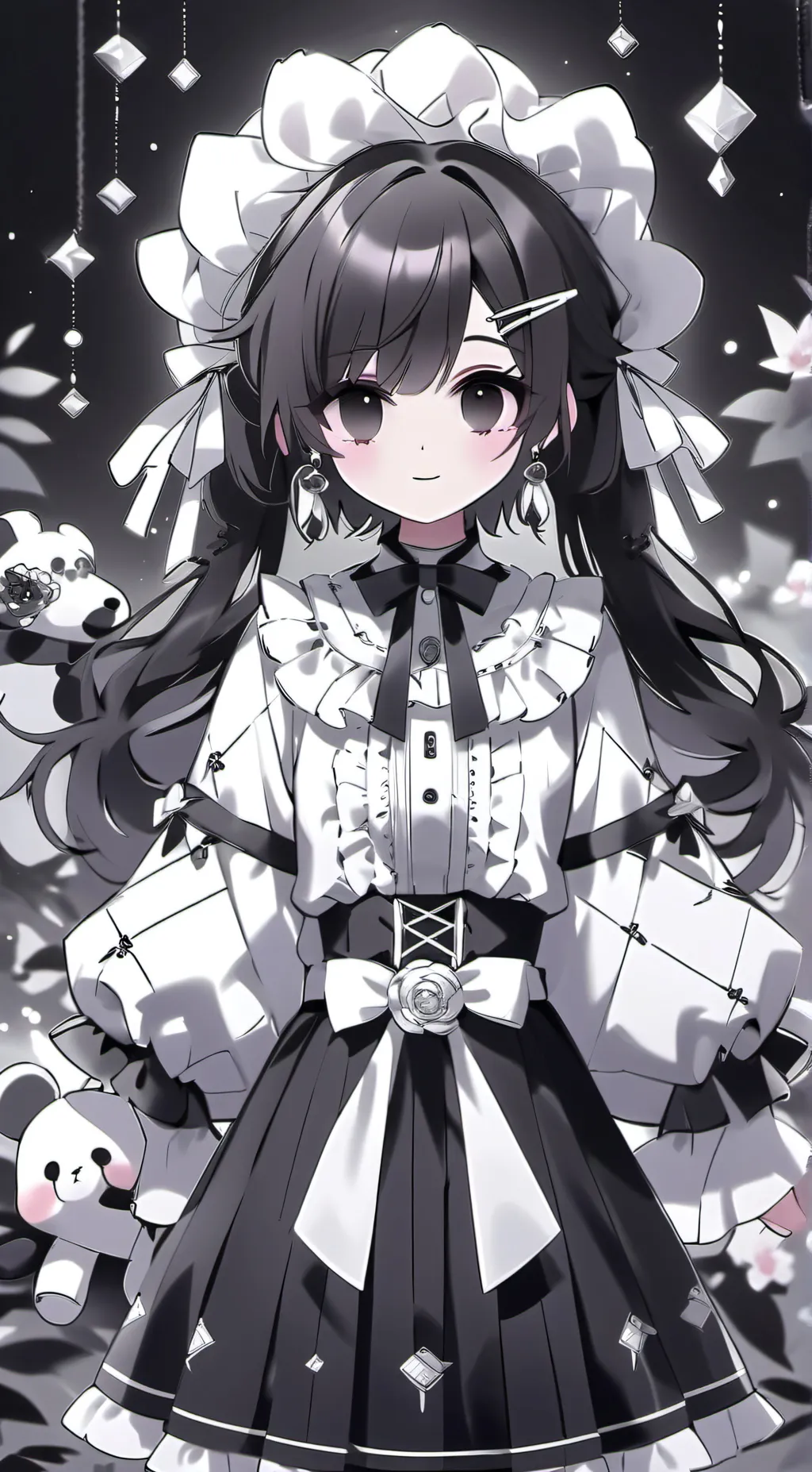 ai character: miss bloomie background