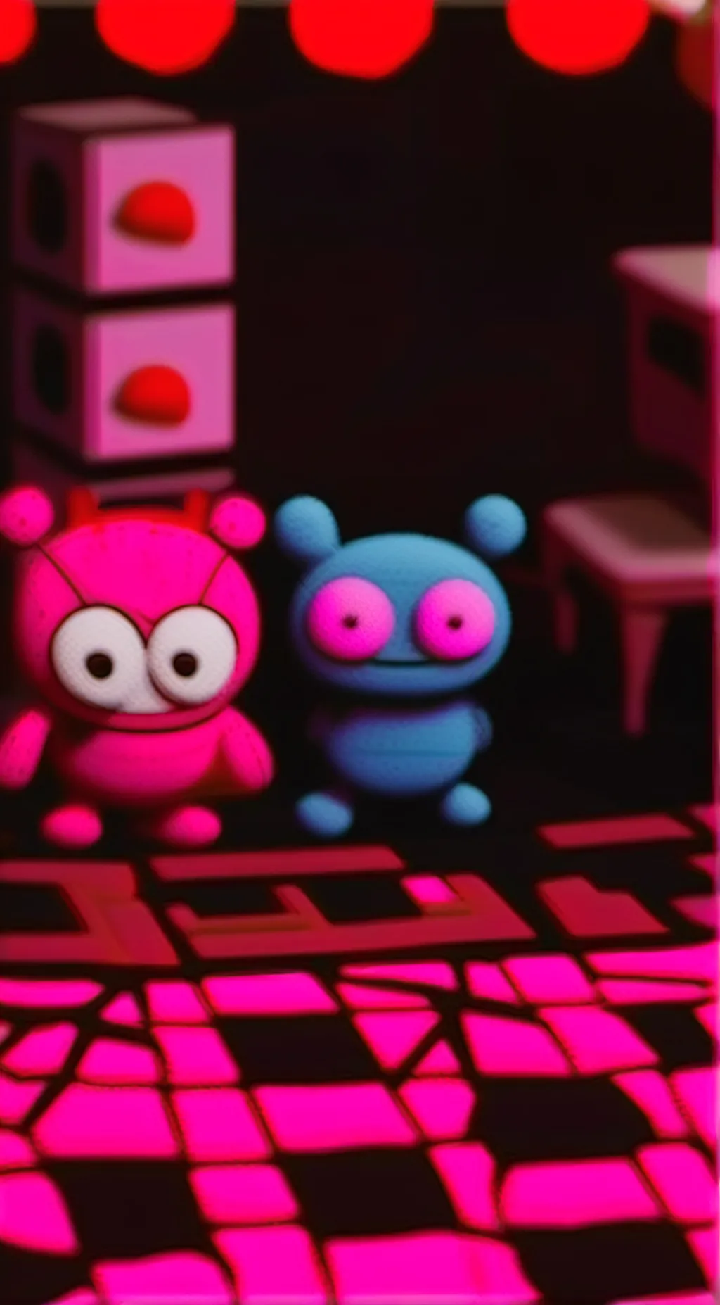 ai character: Mommy long legs. background