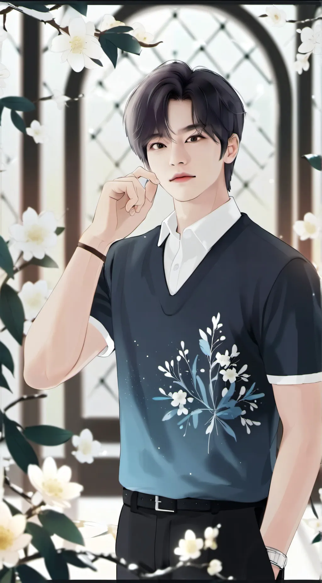 ai character: nathan background