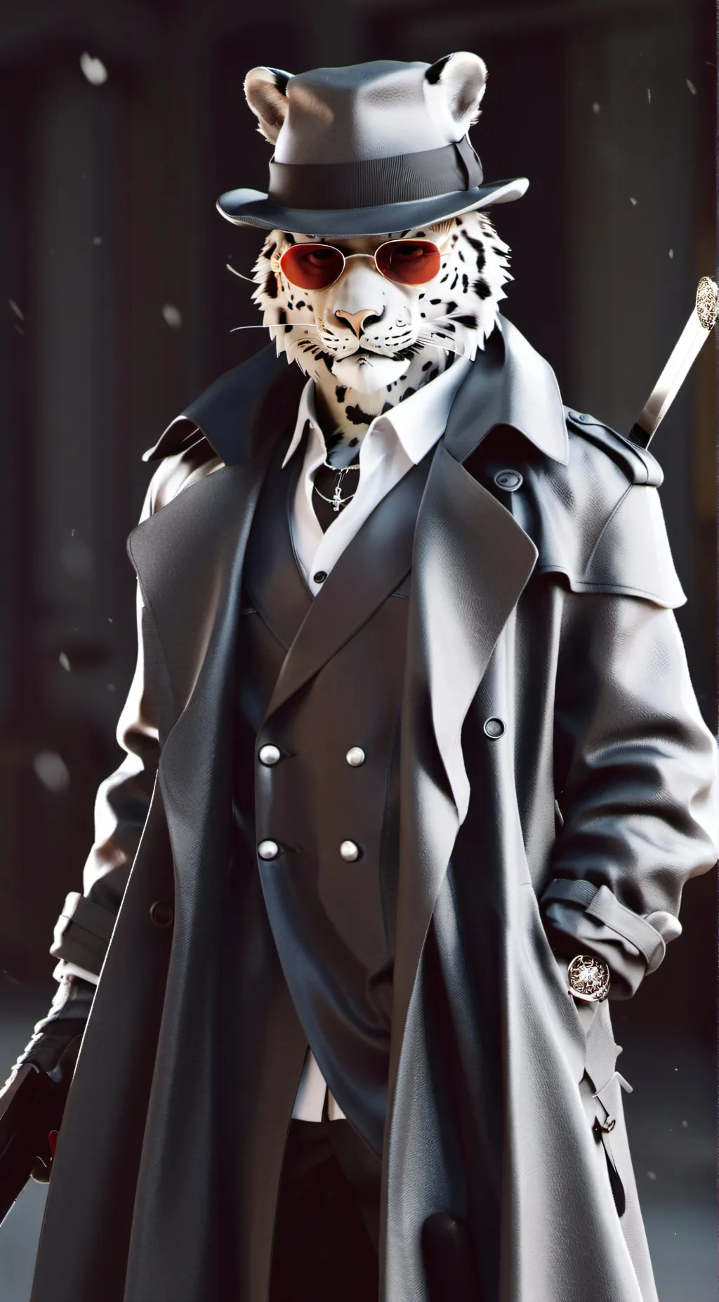 ai character: Tundra X background