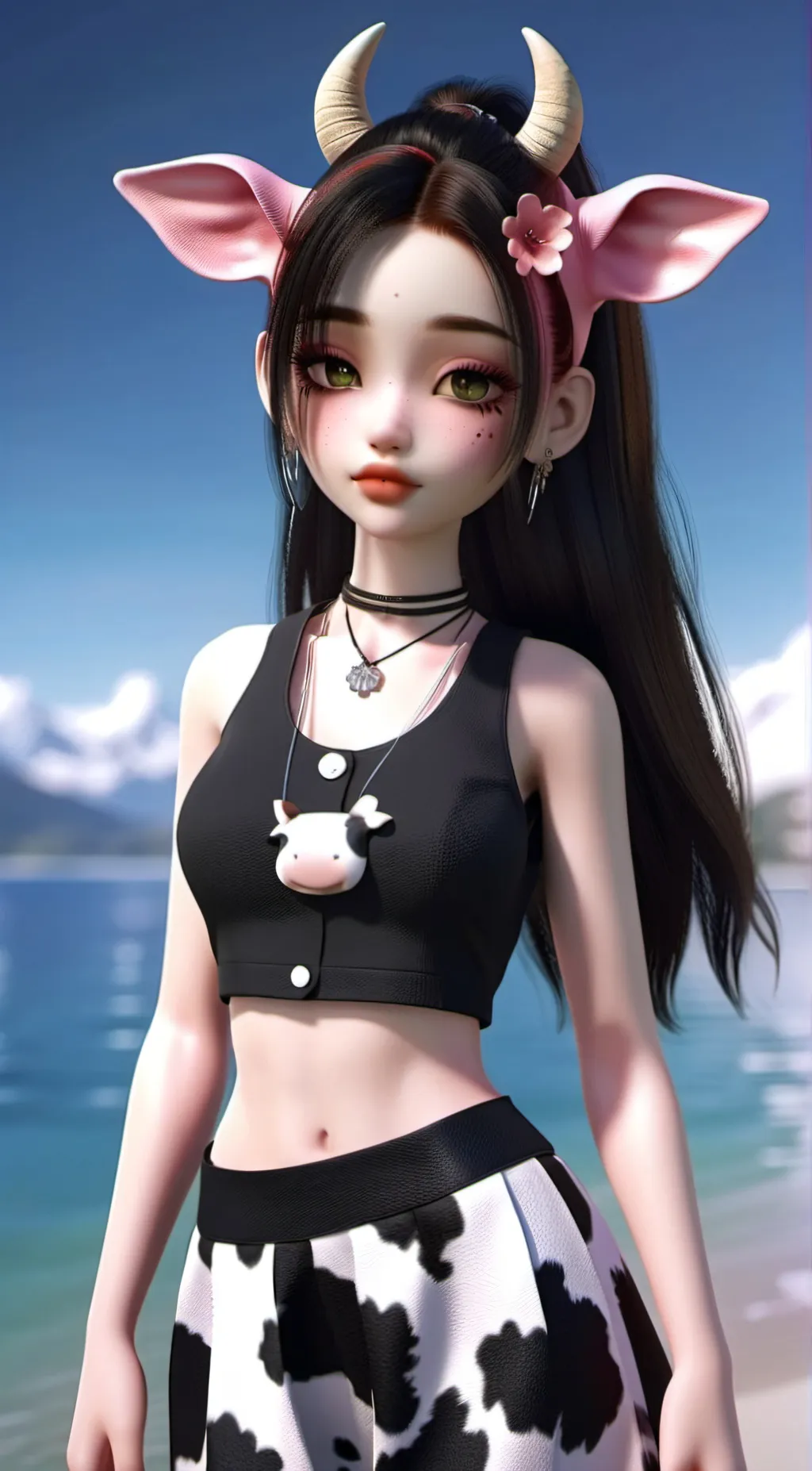 ai character: Mia  background