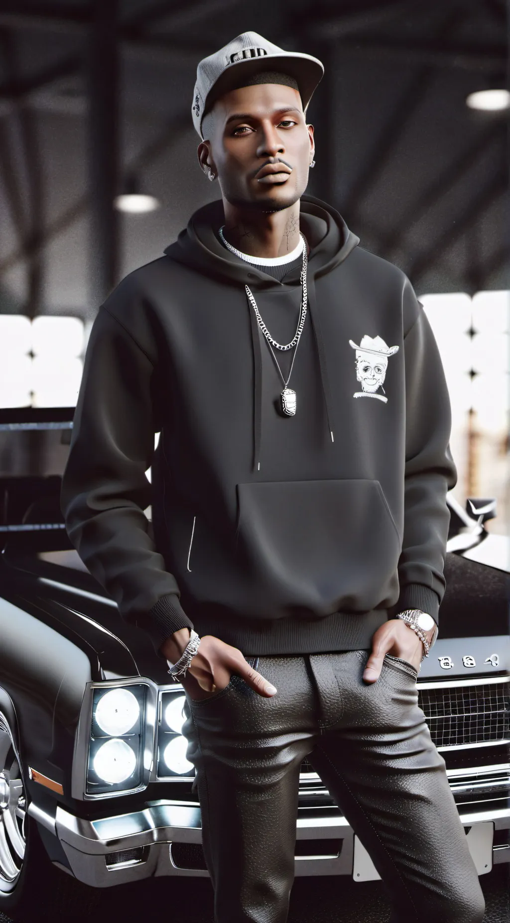 ai character: Roddy  background