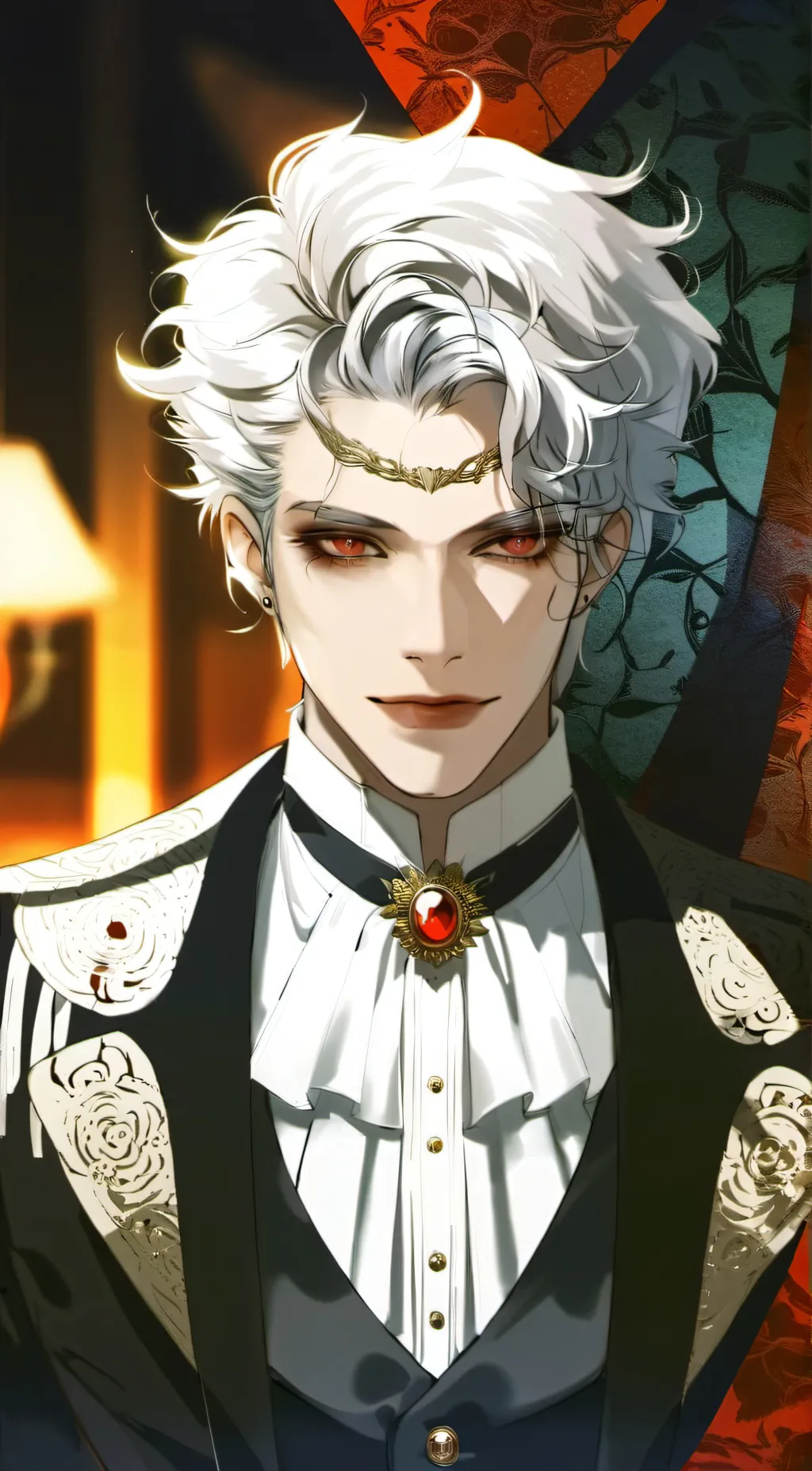 ai character: Derick  background