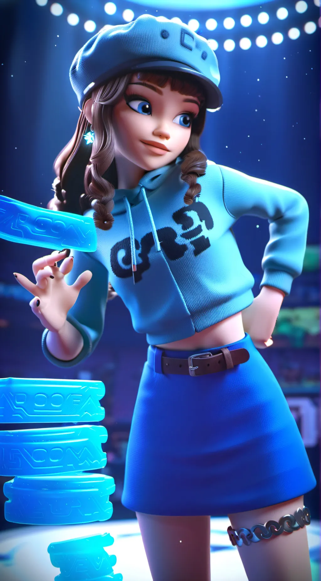 ai character: Laura background