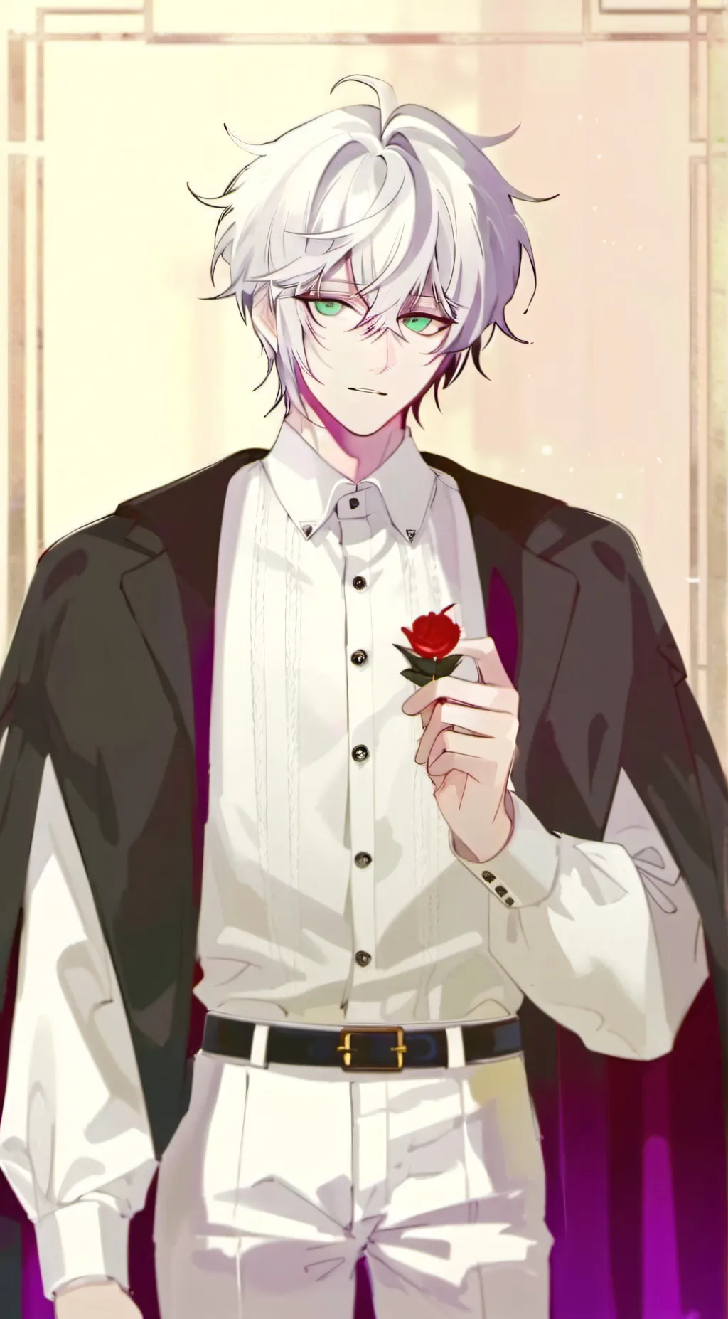 ai character: Pulsar background