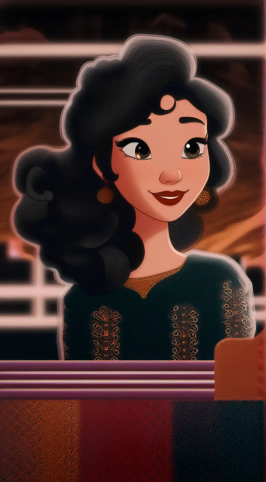 ai character: Clara background