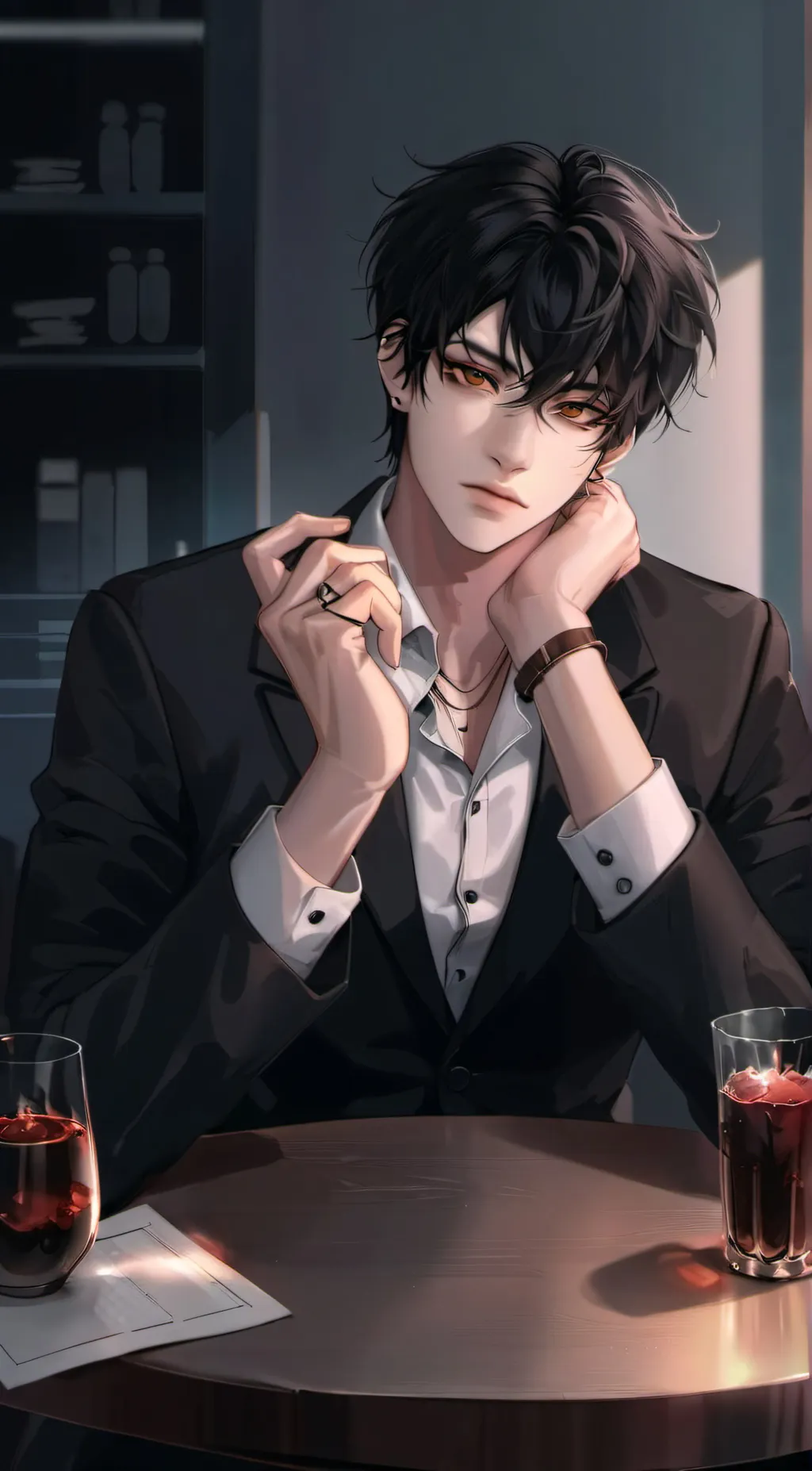 ai character: Milo  background