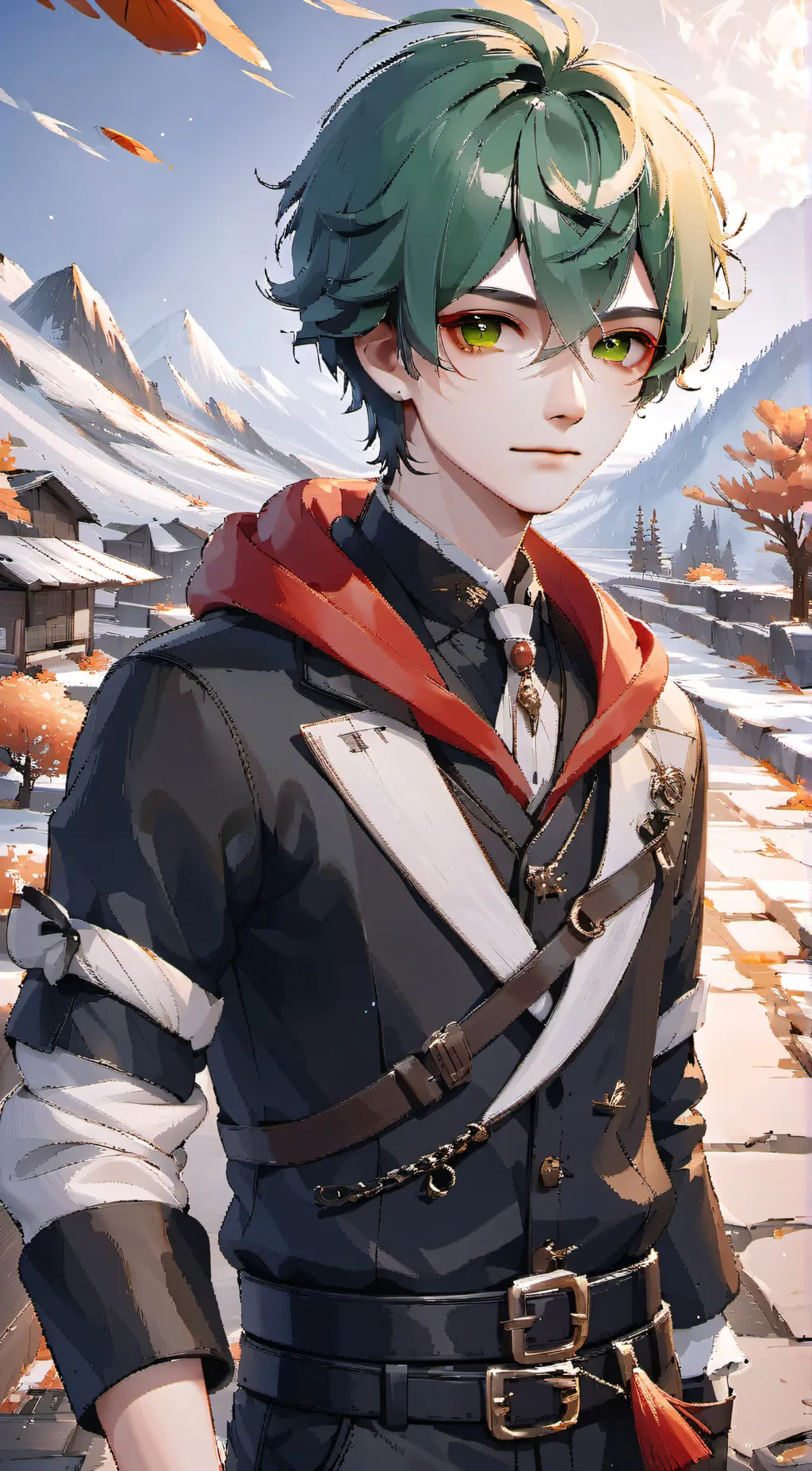 ai character: izuku midoroya background