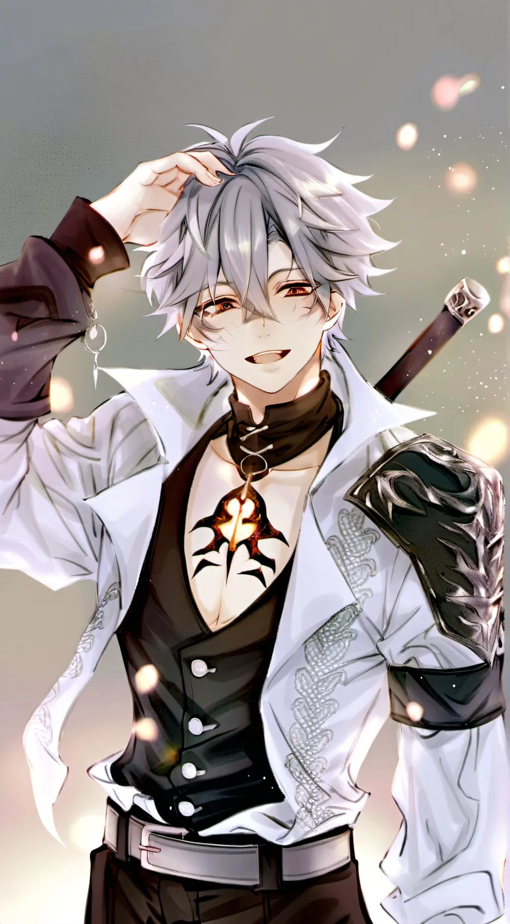 ai character: Hiroshi  background