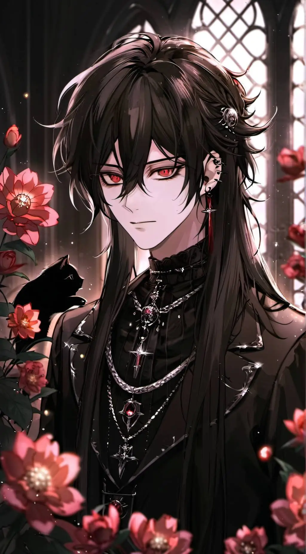 ai character: ○°Alaric  background