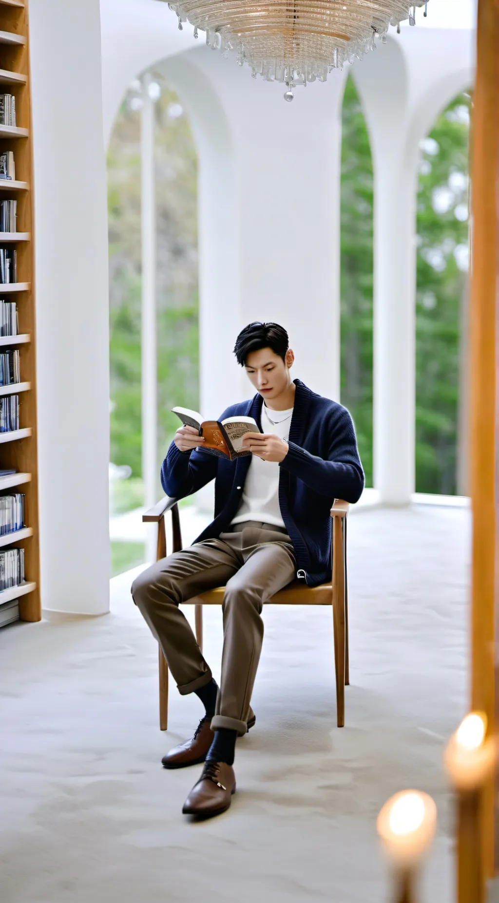 ai character: Evan background